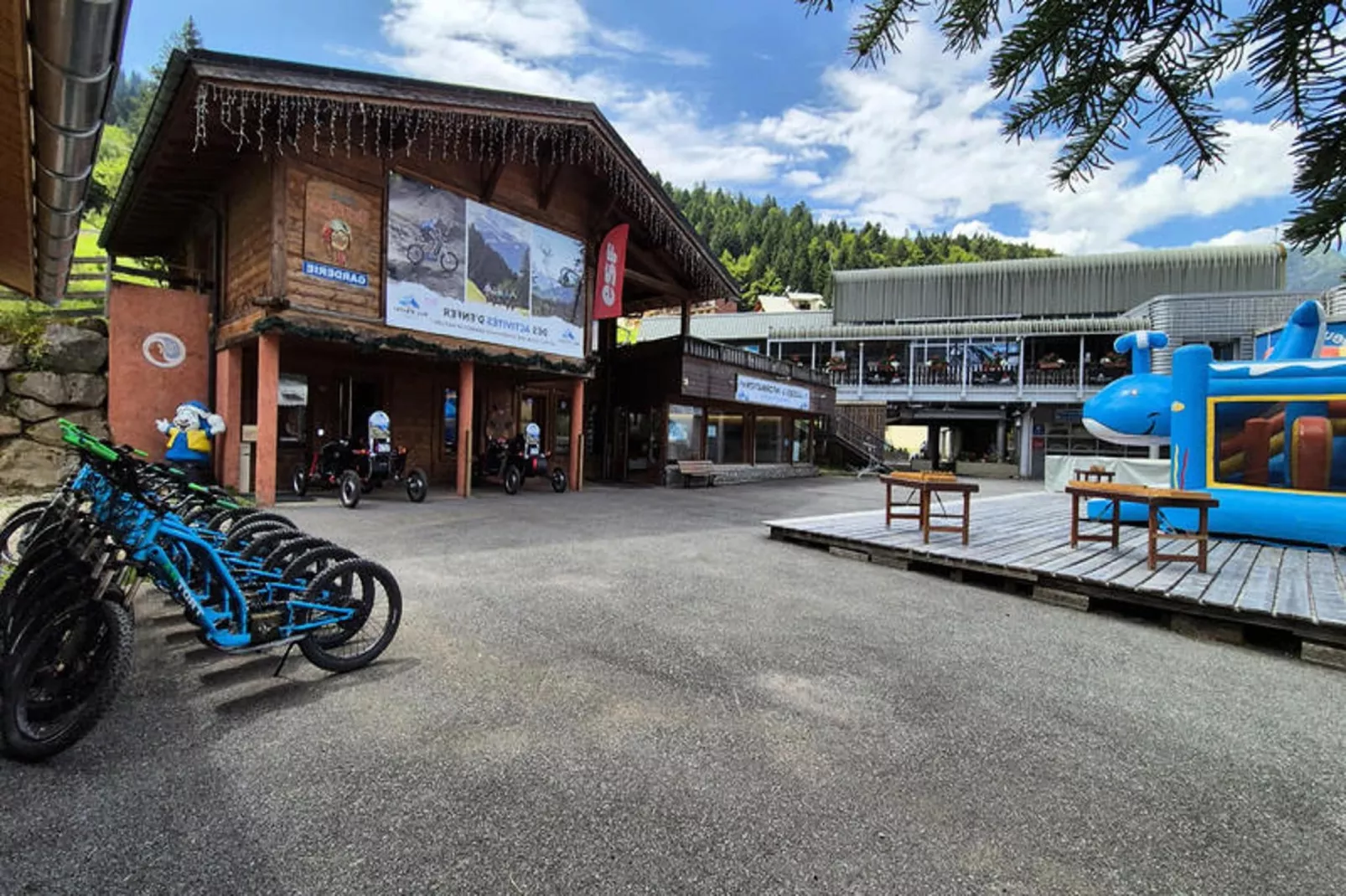 Appartements à Saint Jean d'Aulps-Uitzicht zomer