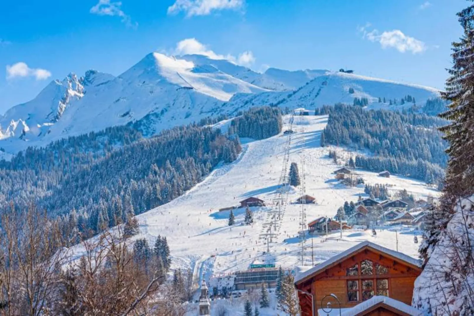 Résidence Moraine-Gebied winter 5km