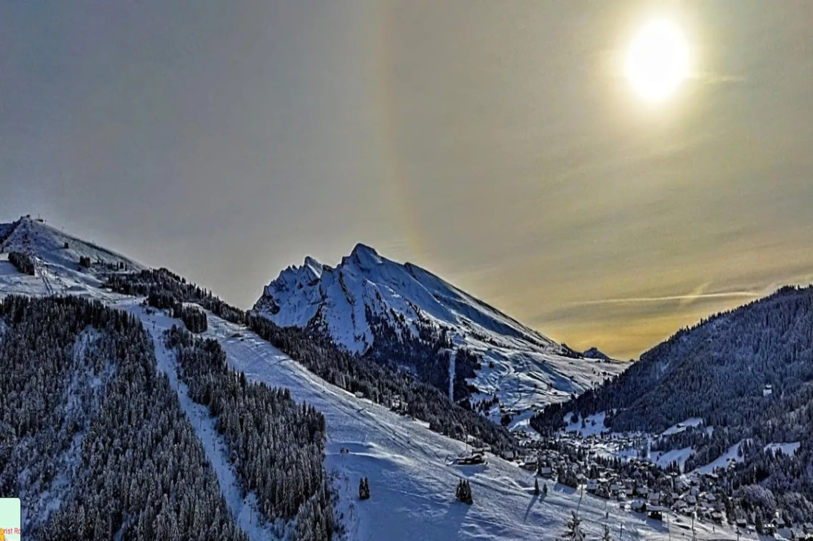 Chalet Mouflon-Gebieden zomer 5km