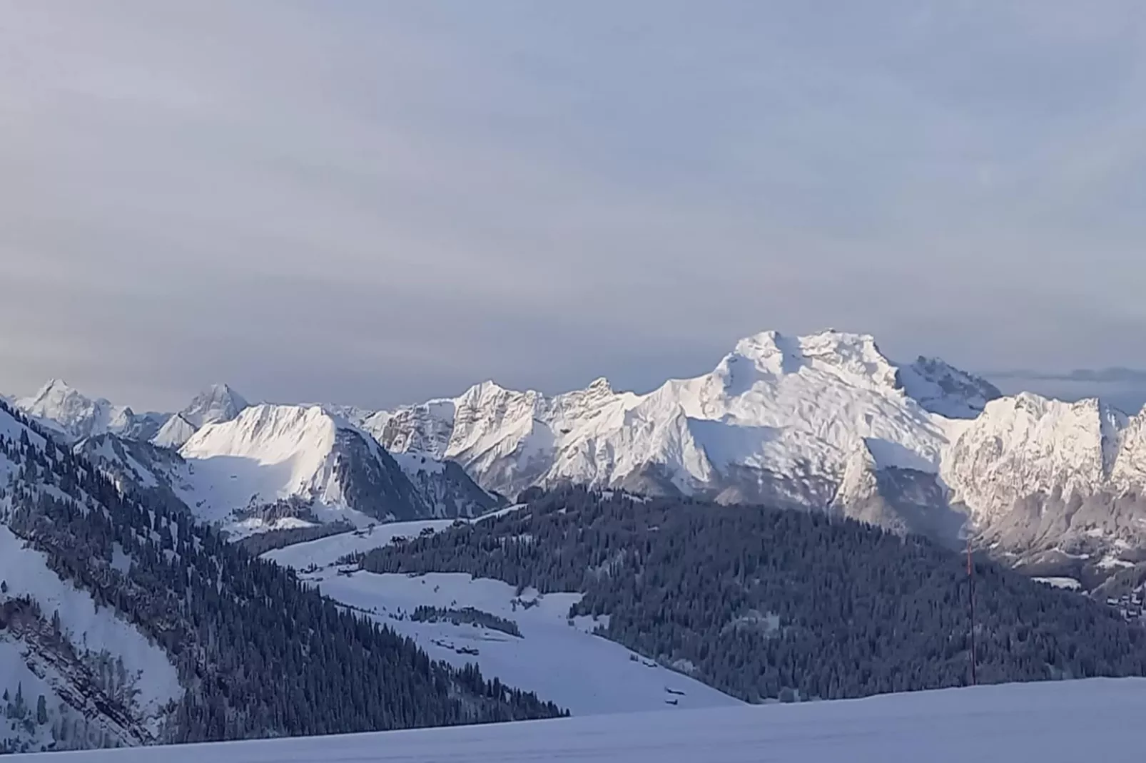 Résidence Le Yeti-Gebied winter 5km