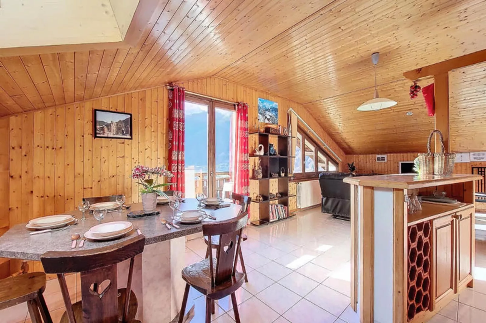 Appartements à Saint Jean d'Aulps-Uitzicht zomer