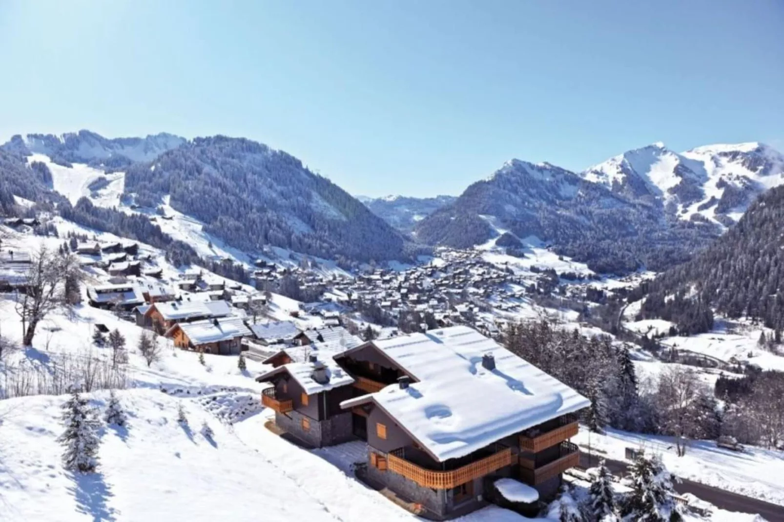 Résidence Le Yeti-Gebied winter 20km