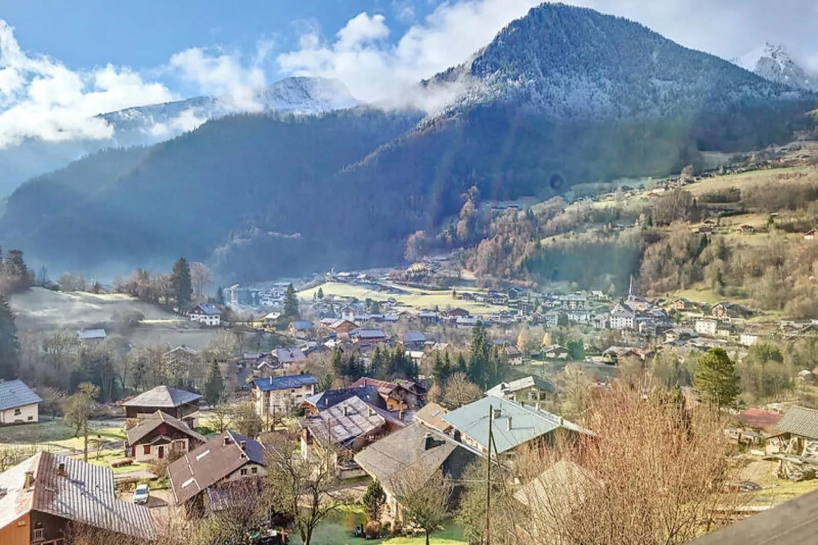 Appartements à Saint Jean d'Aulps-Uitzicht zomer