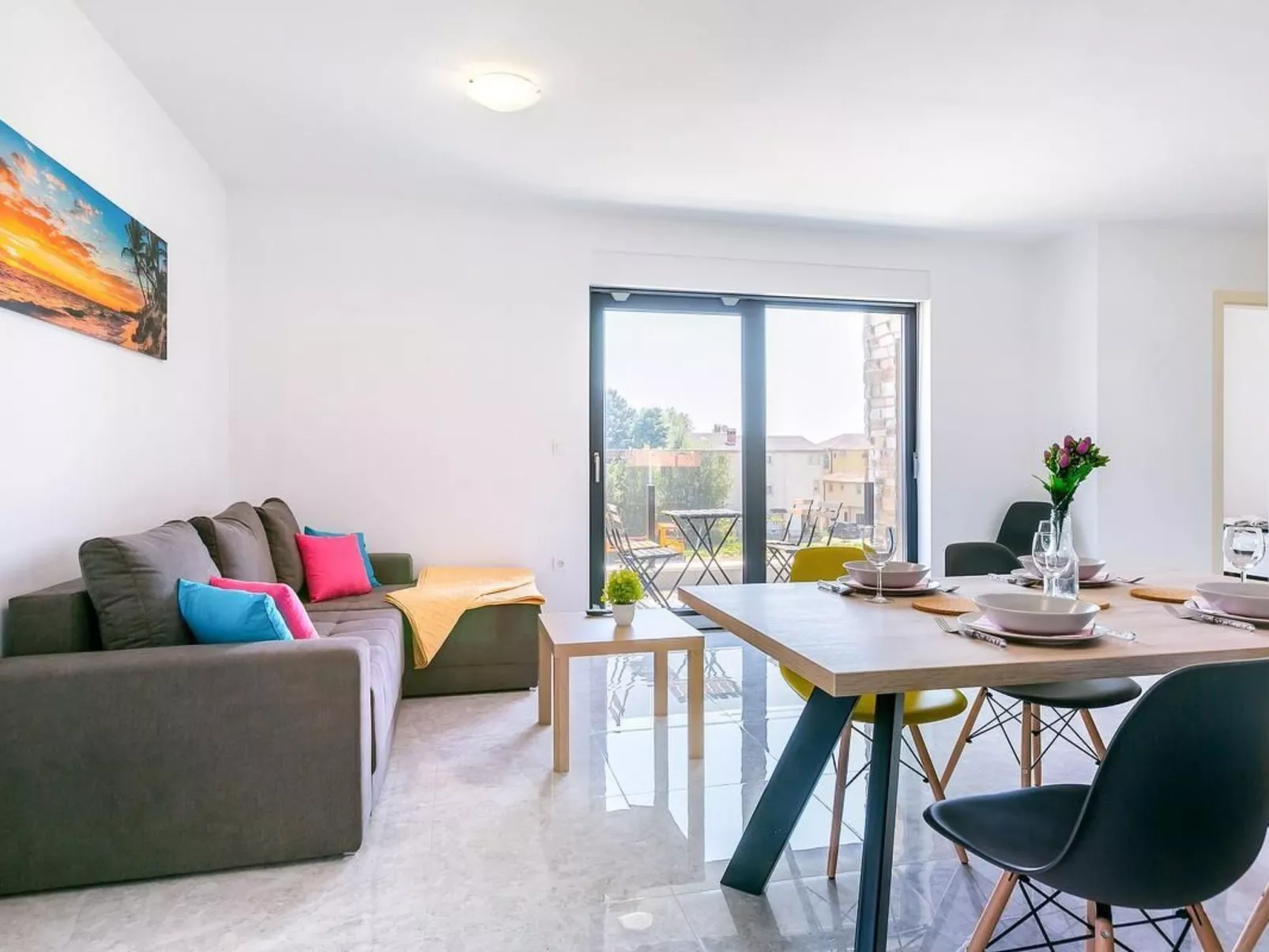 Wohnung "Nevia B6" mit Blick auf das Wasser