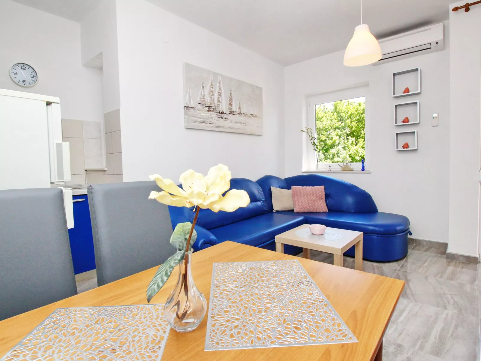 Wohnung in Baška mit Eigenem Balkon