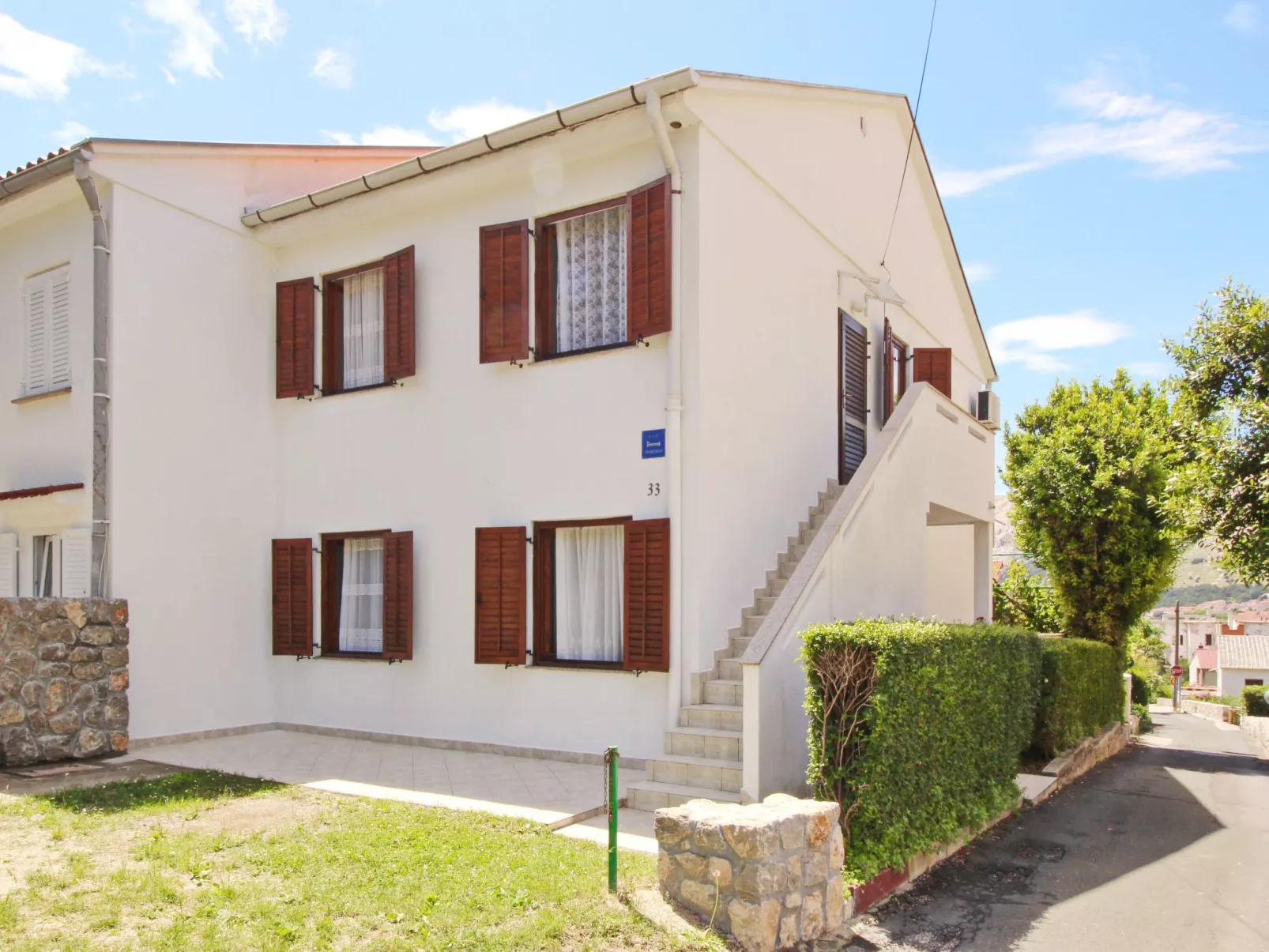 Wohnung in Baška mit Eigenem Balkon