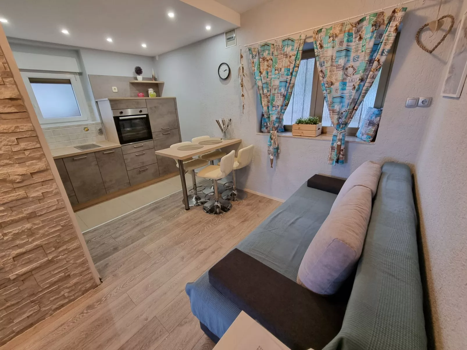 Wohnung in Crikvenica mit privatem Parkplatz