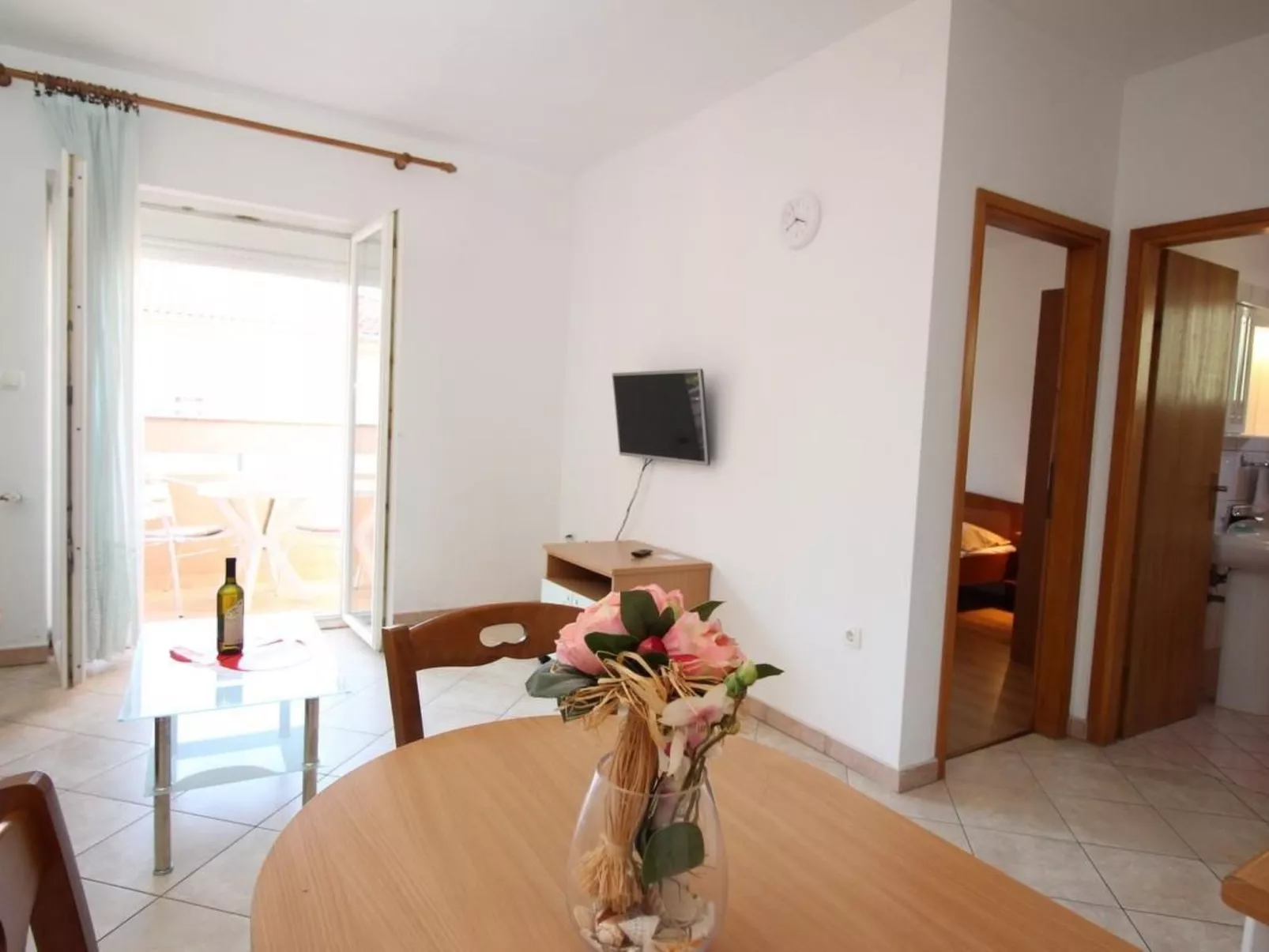 Wohnung in Baška mit Eigenem Balkon