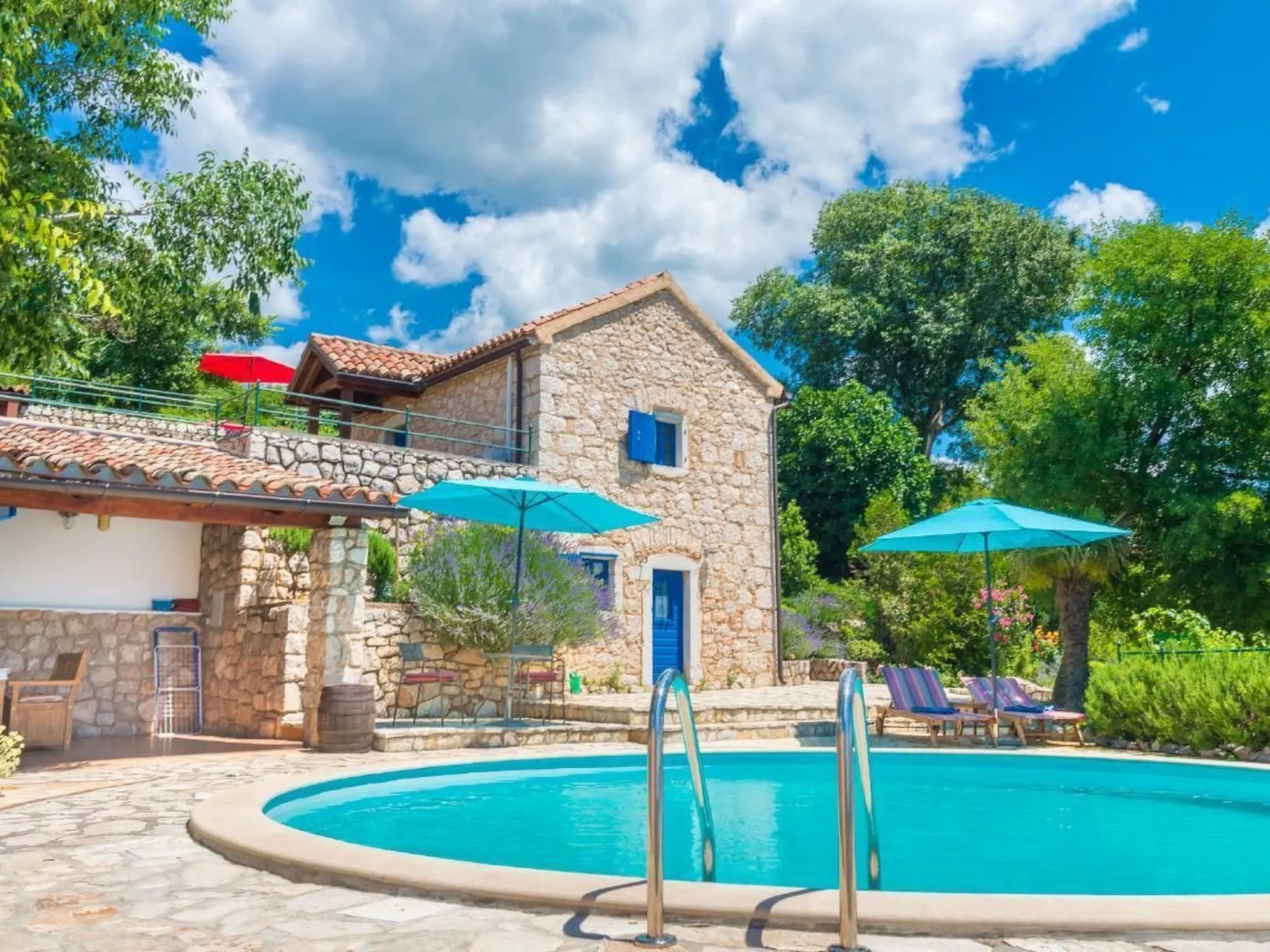 "Villa Ivanka" mit Blick auf das Wasser