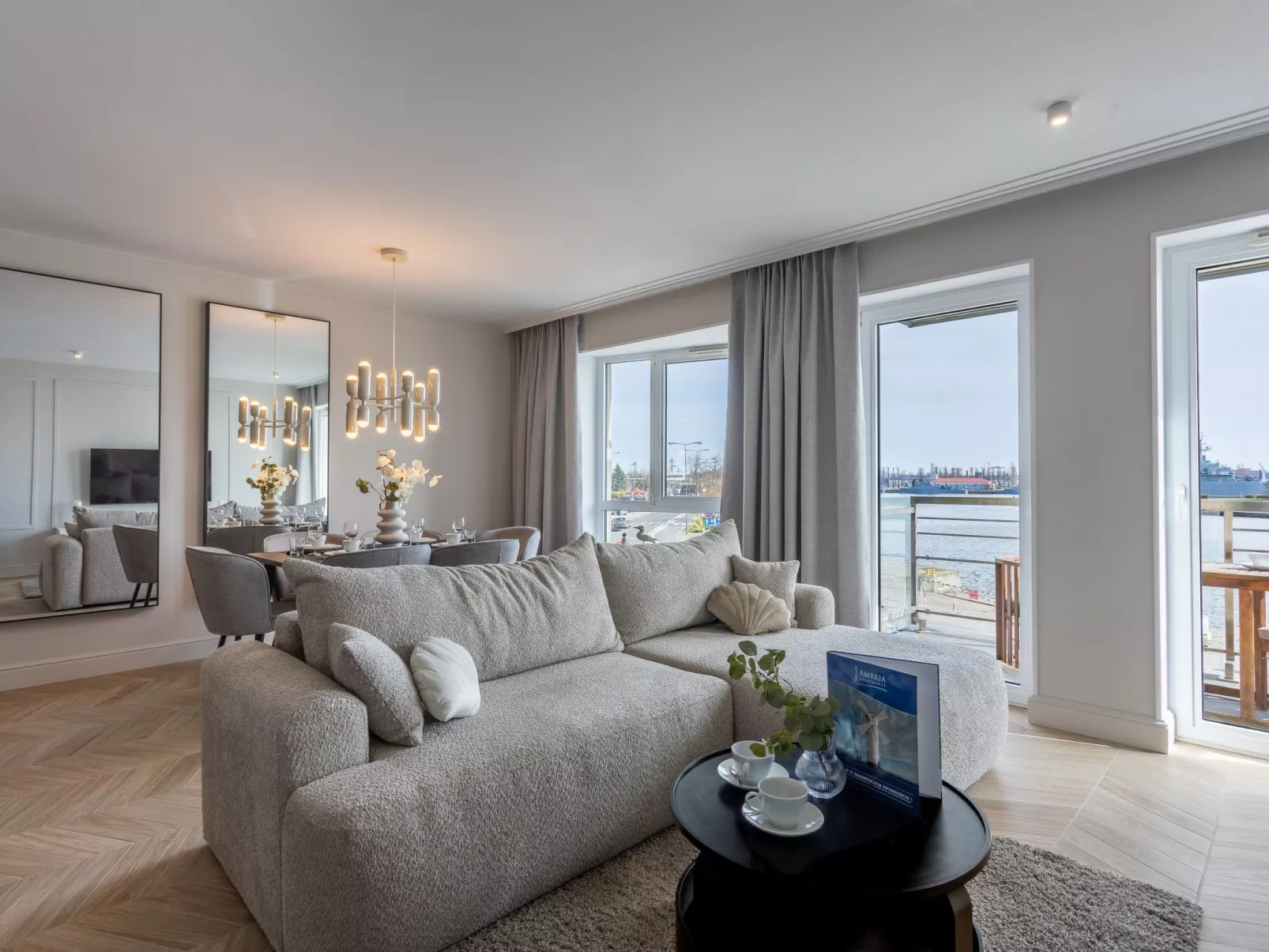 Concha mit Blick auf den Hafen