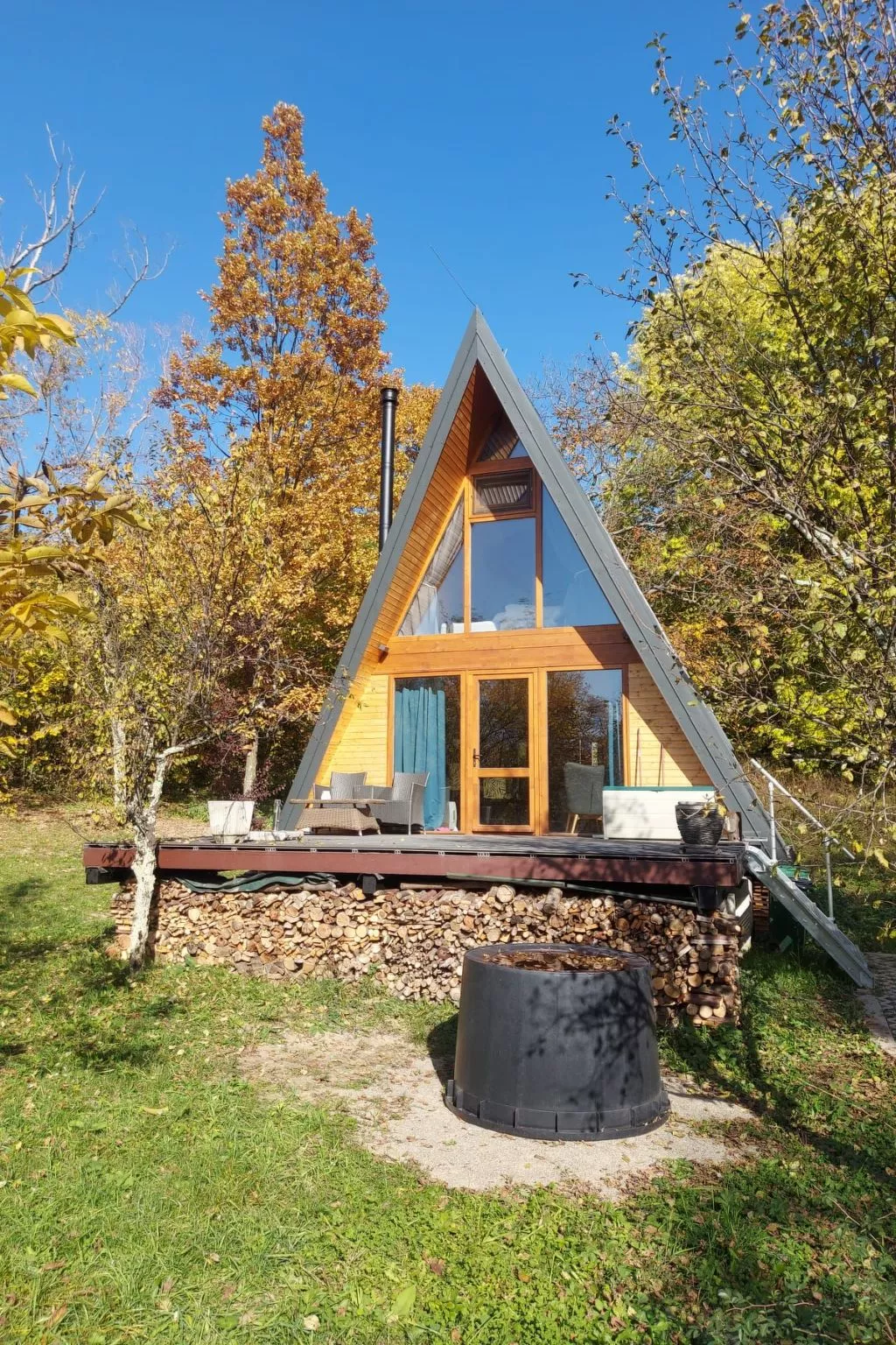 Berghütte "Pumbaa House" mit eigenem 'Pool'