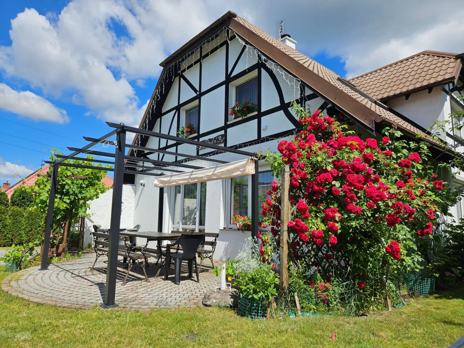 Fachwerkhaus "Paula" mit Blick auf das Wasser