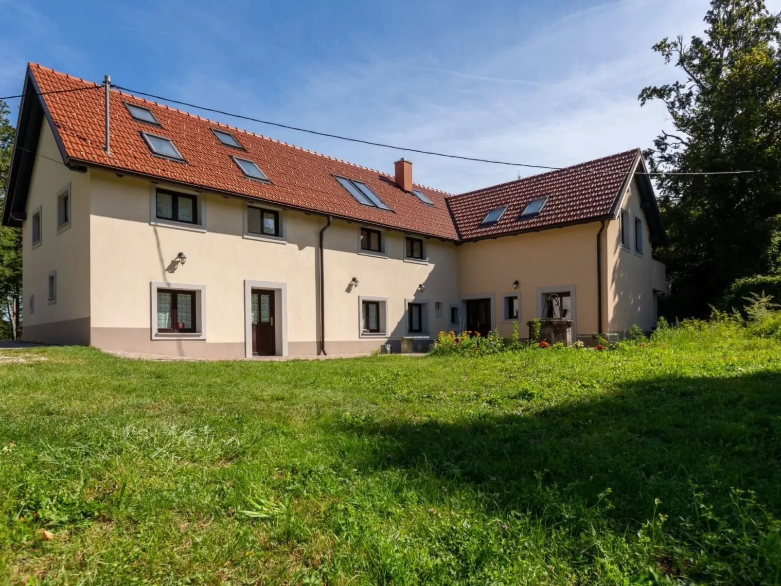 Schönes Apartment in Gozd mit Garten, tollem Ausblick