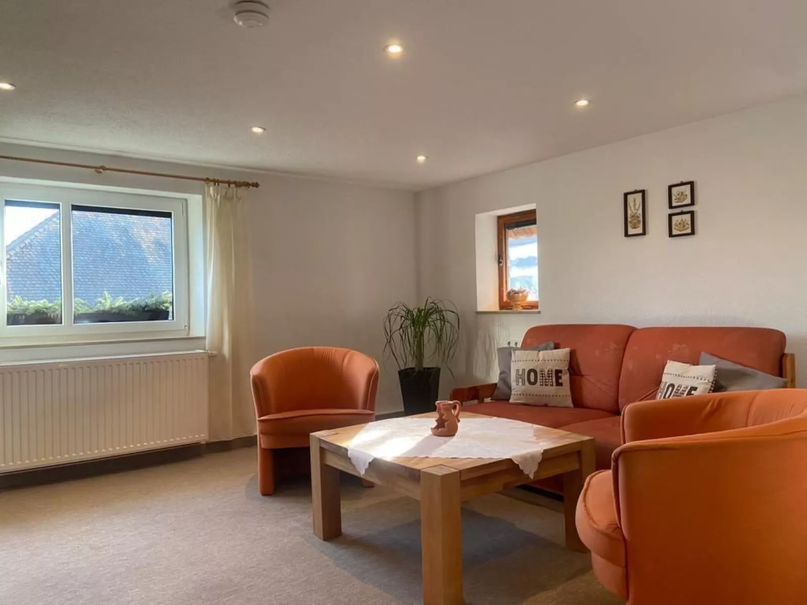 Mit Blick auf das Wasser