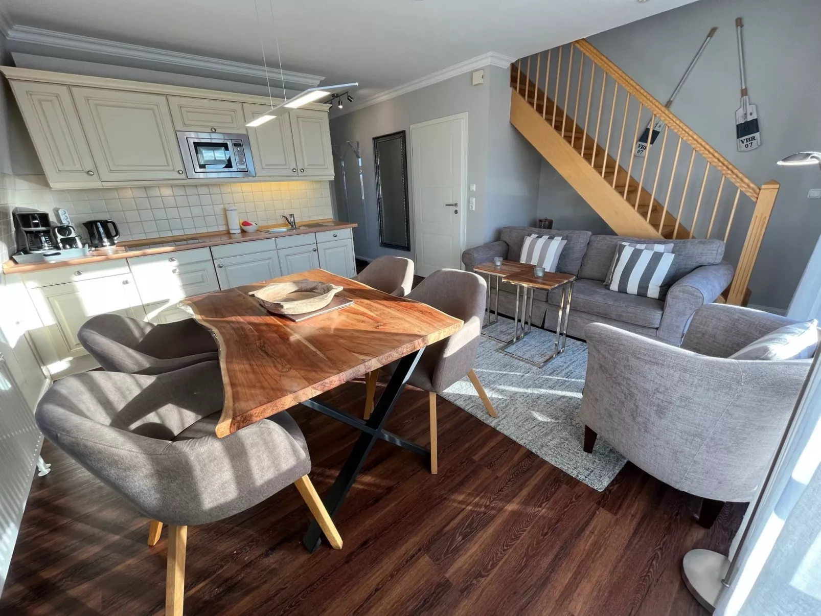 Wohnung mit Sonnenbalkon und Strandnähe