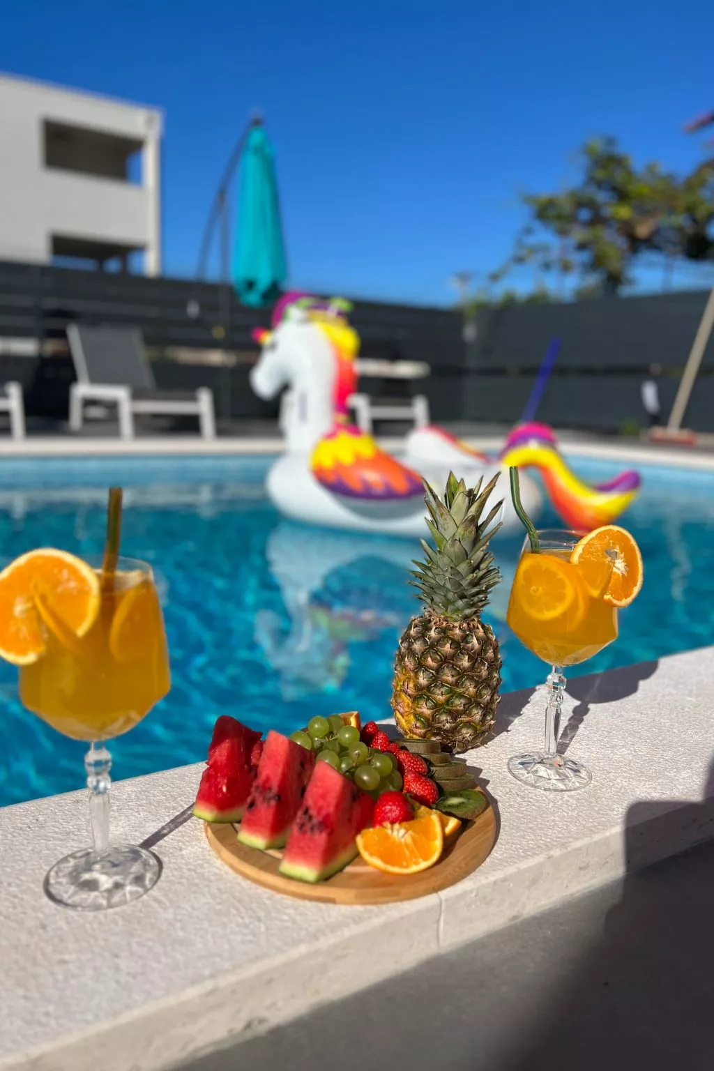 Moderne Meerblick ap.1 mit Pool und Terrasse bbq in der Nähe von Split Trogir