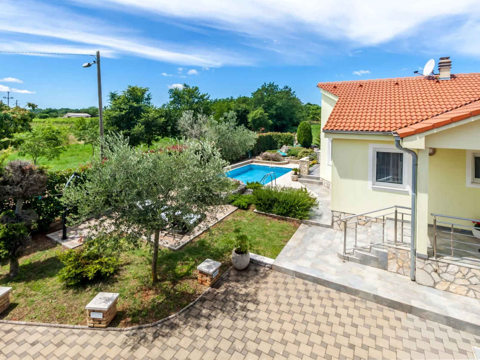 Villa Sole, Ferienvilla mit eigenem Pool bei Pula