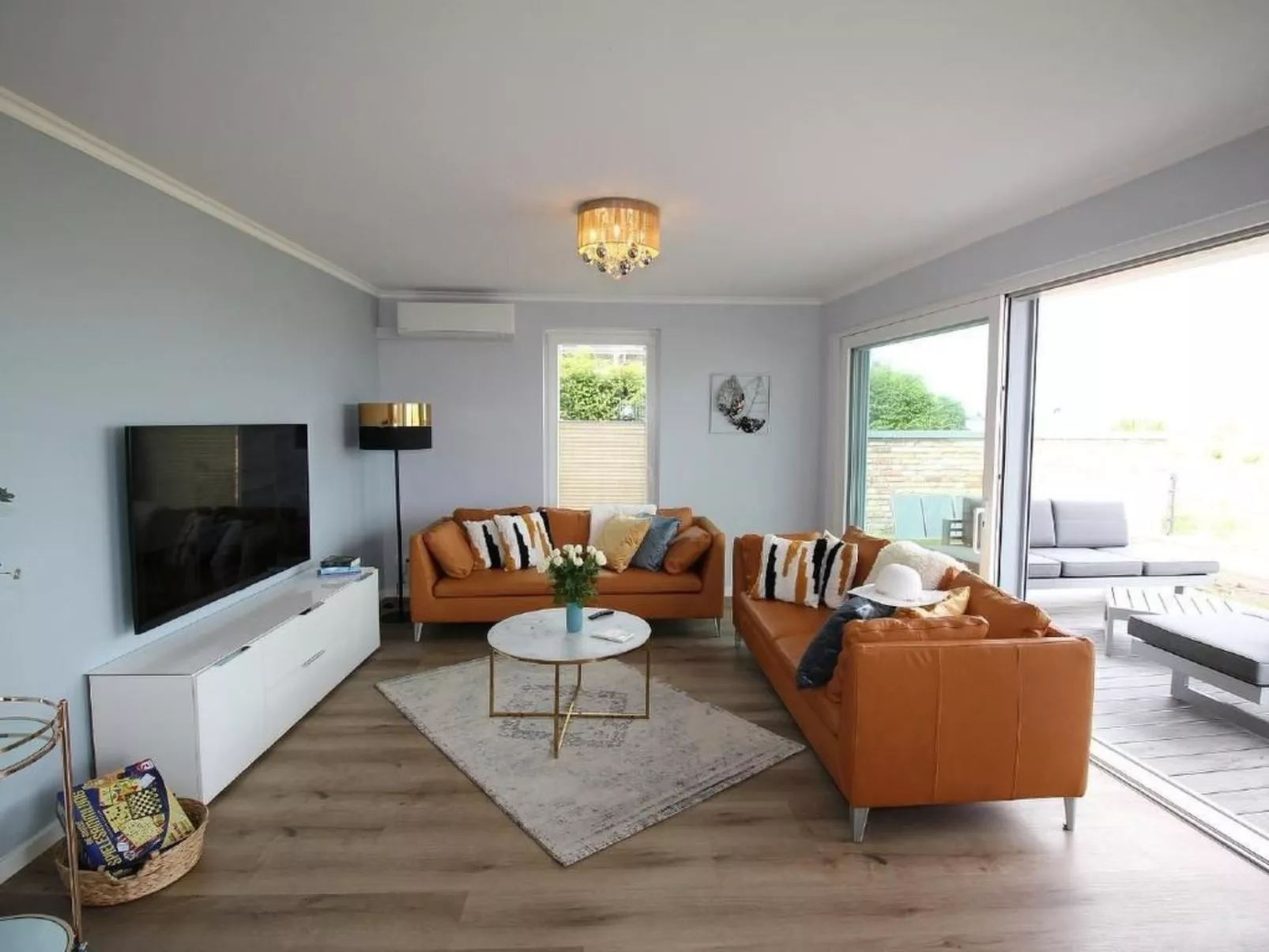Apartement Villa Am Meer in Glowe mit Terasse EG