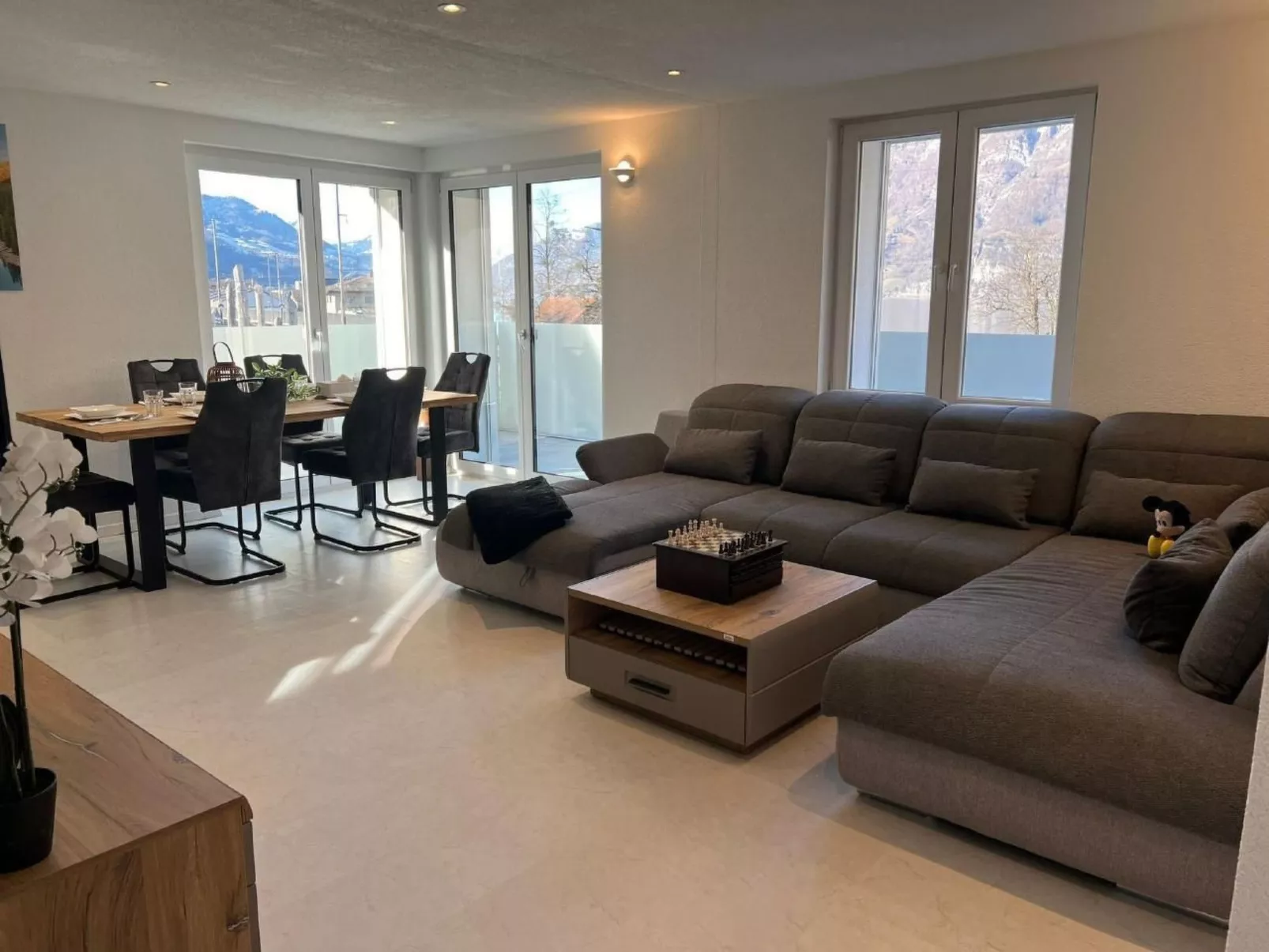 Mit eigener Terrasse