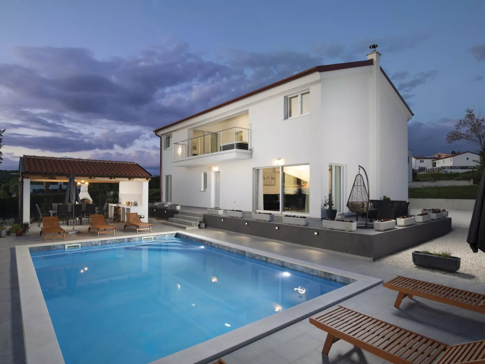 Villa Euphoria mit Pool, Sauna und Whirlpool