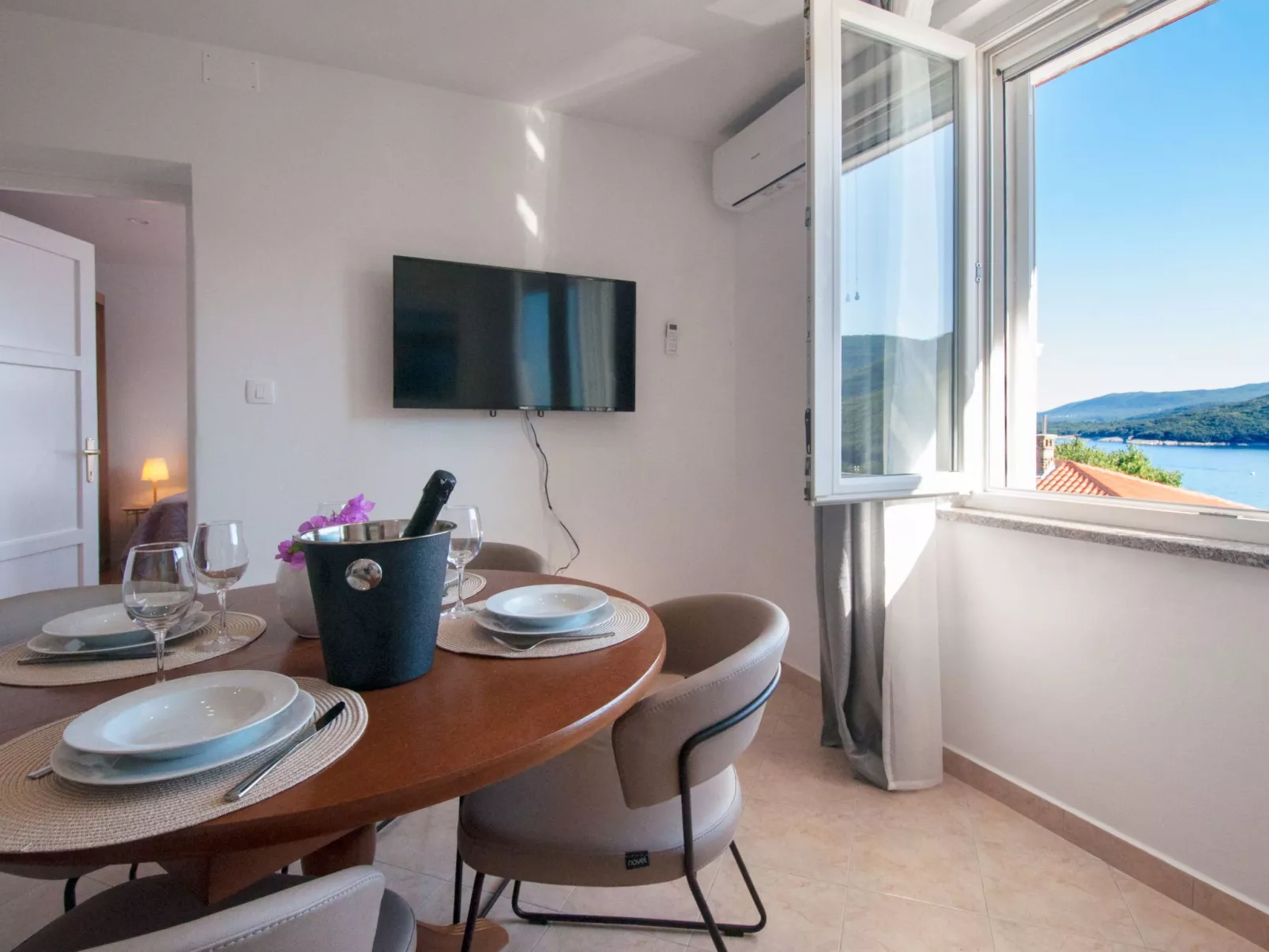 Wohnung "Ela A4" direkt am Strand