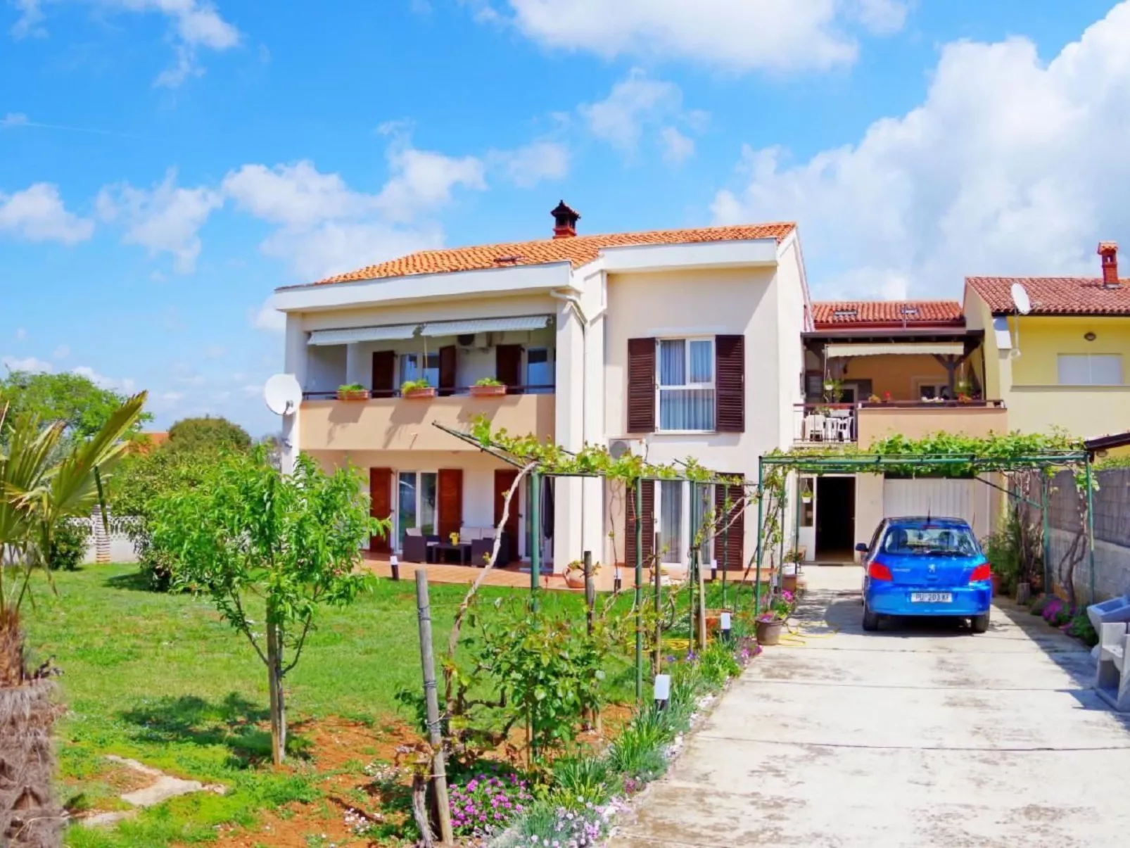 In Vorort von Pula, Valdebek