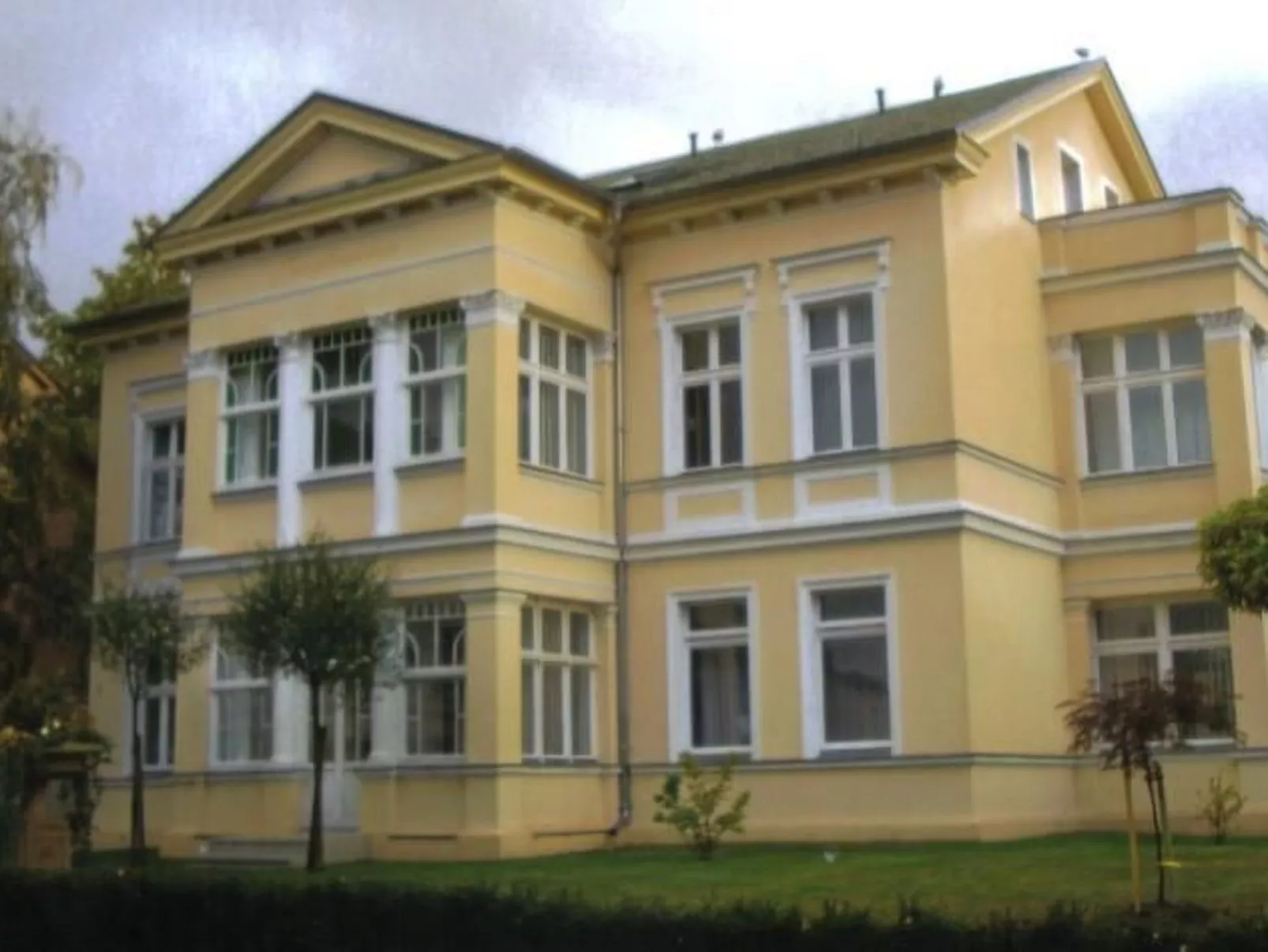 In Gründerzeitvilla in Strandnähe