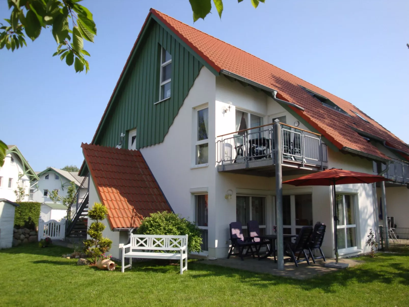 In Peenemünde mit Gepflegtem Garten