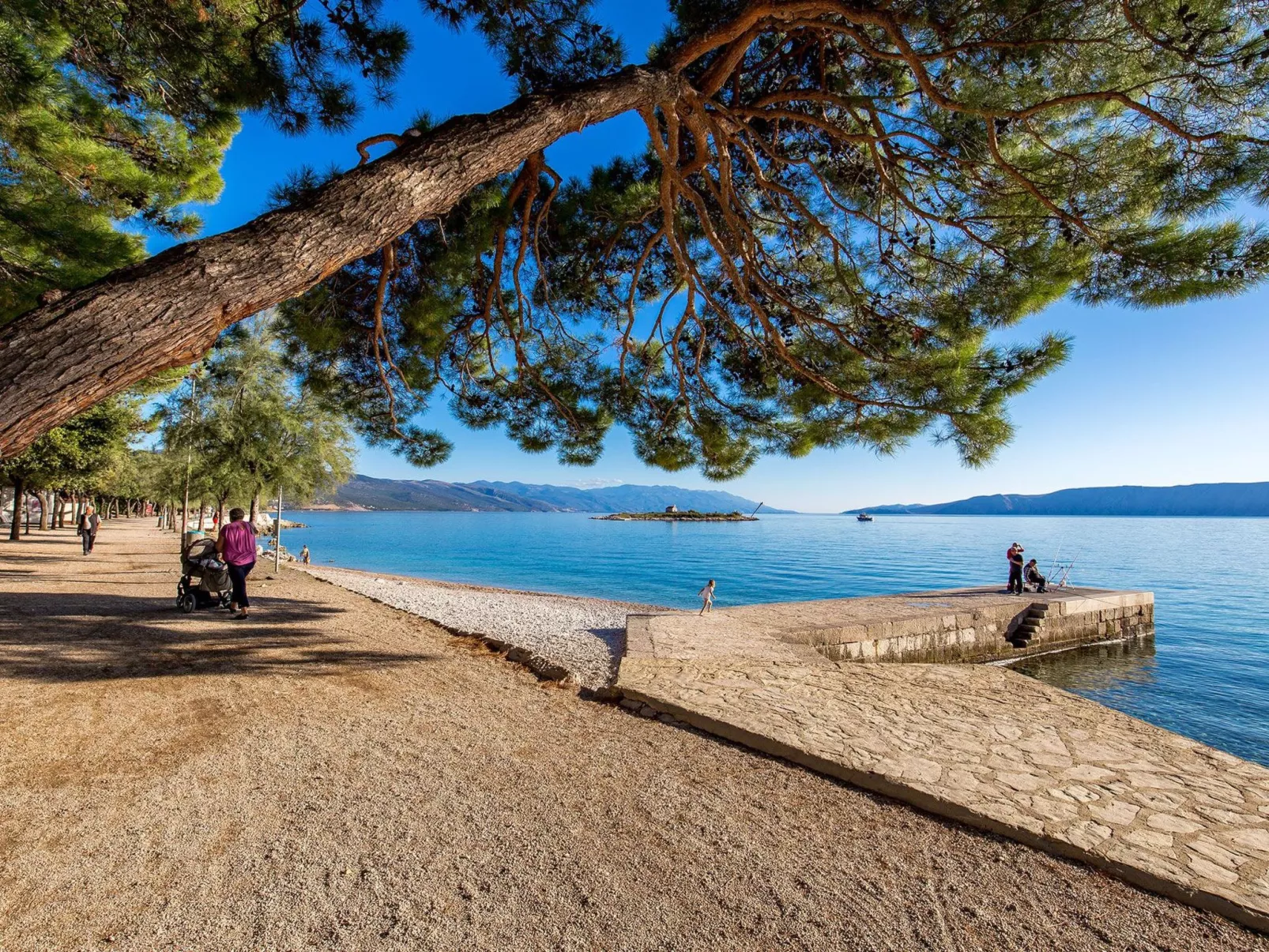 Apartment für zwei Erwachsene und zwei Kinder