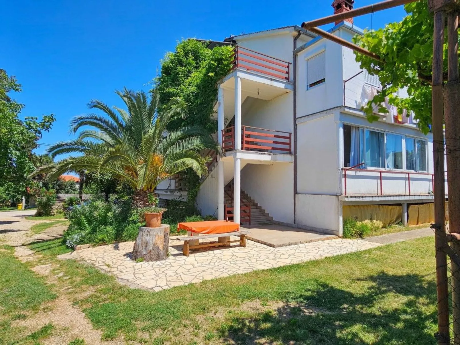 Wohnung "Davor A3" direkt am Strand