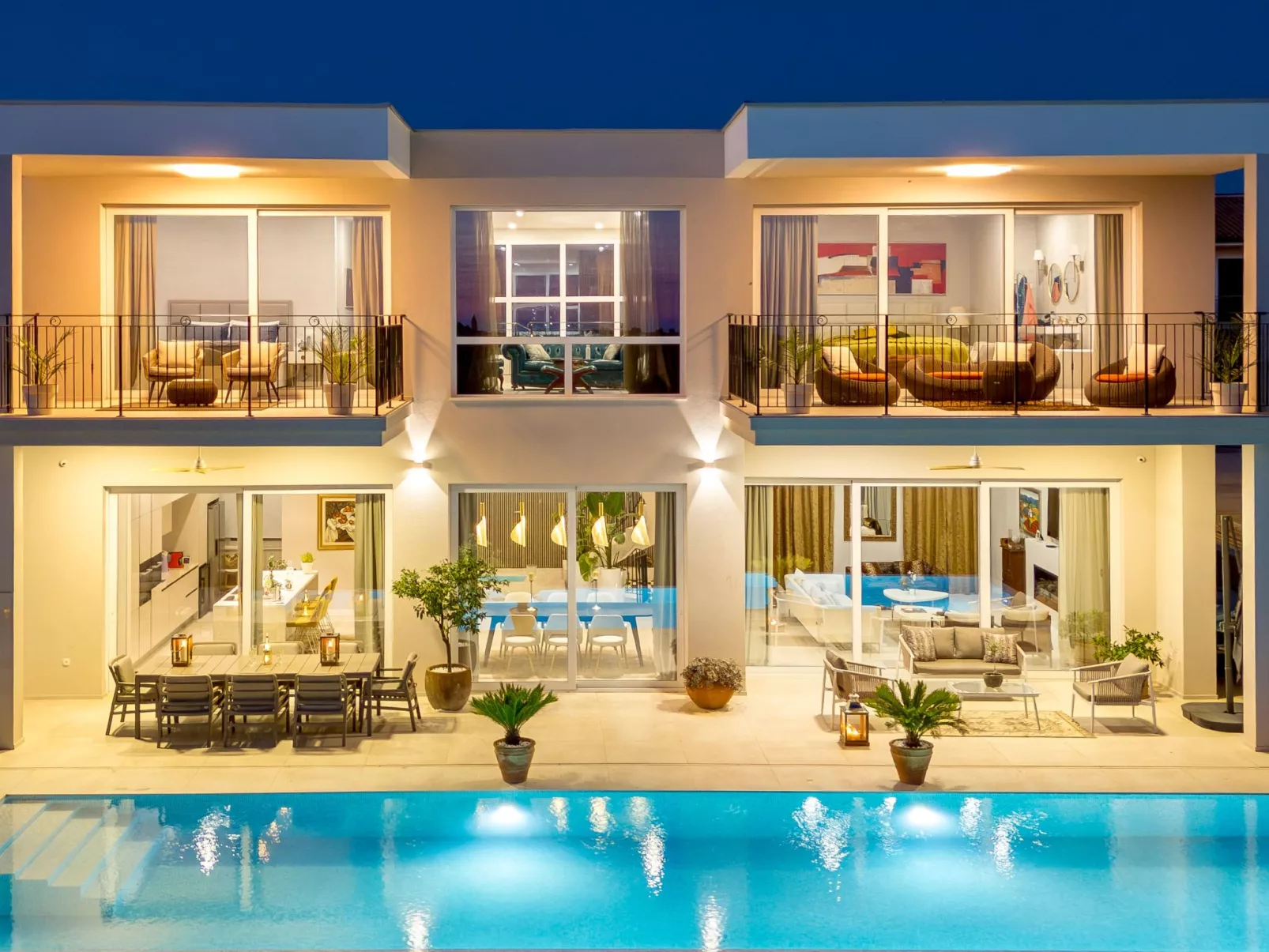 Ferienvilla "Monte Bibali" mit Infinity-Pool