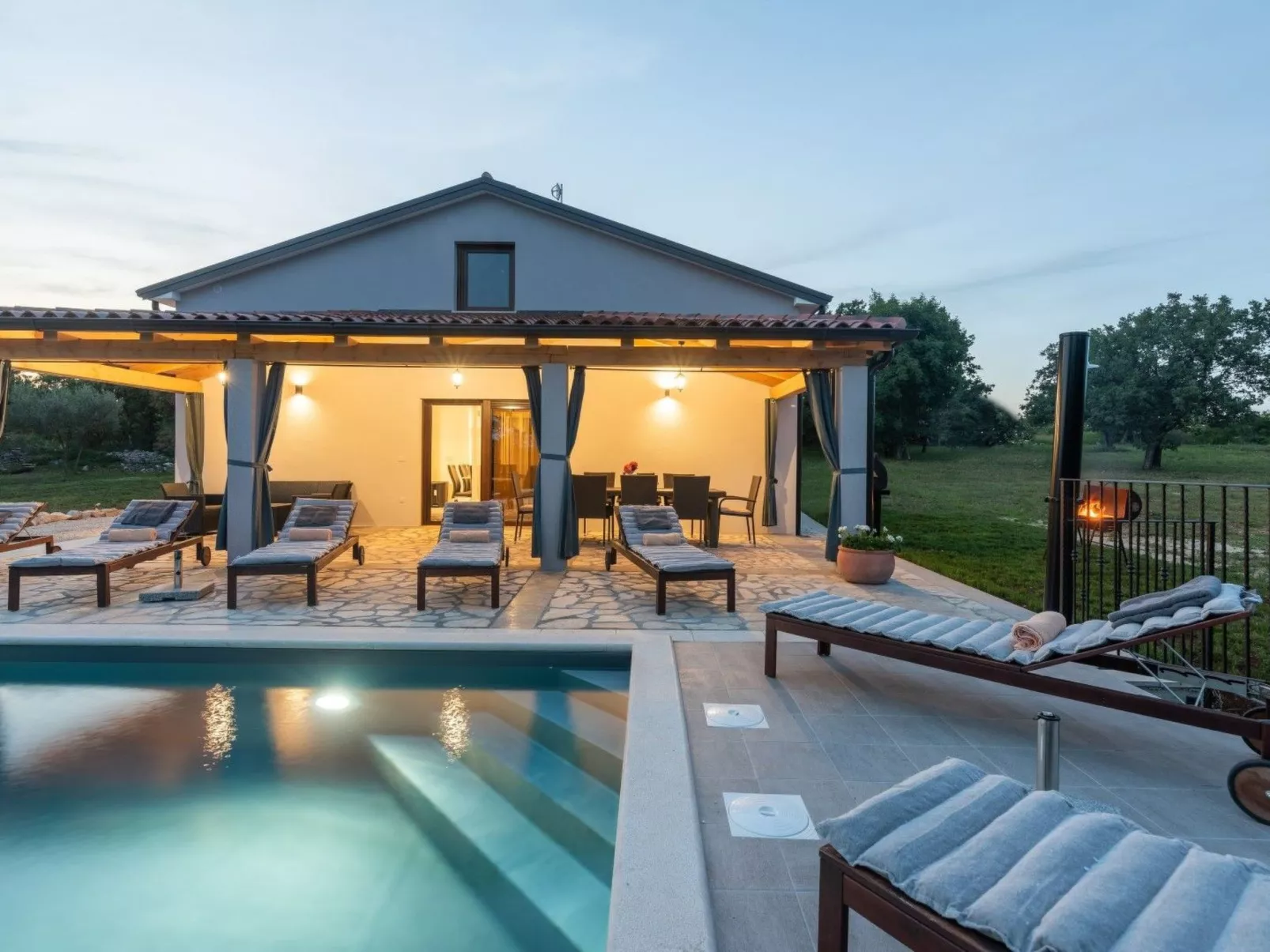 "Villa Bibali" mit privatem Pool