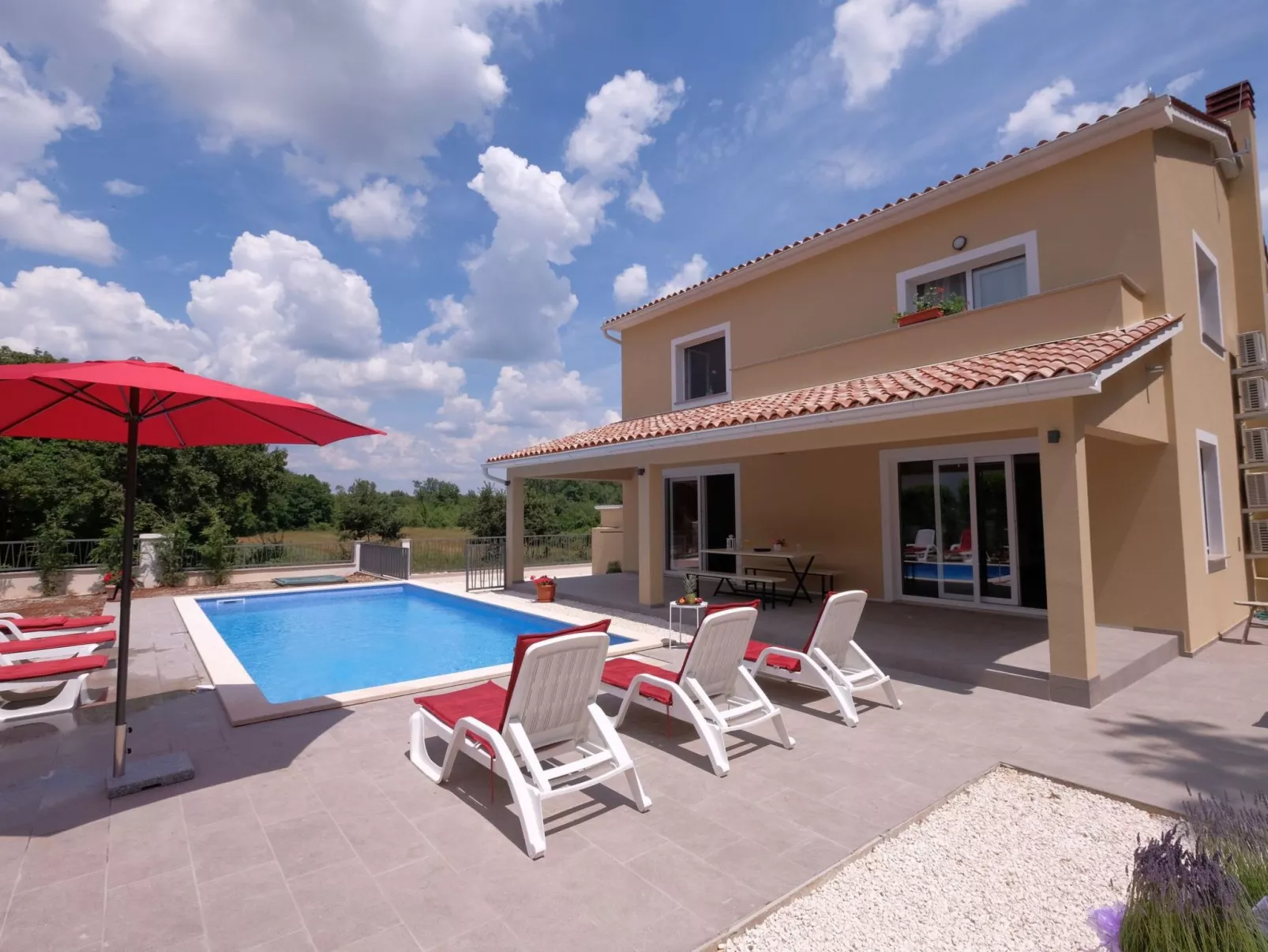 Newly built (2018), fully detached holiday villa with a private swimming pool