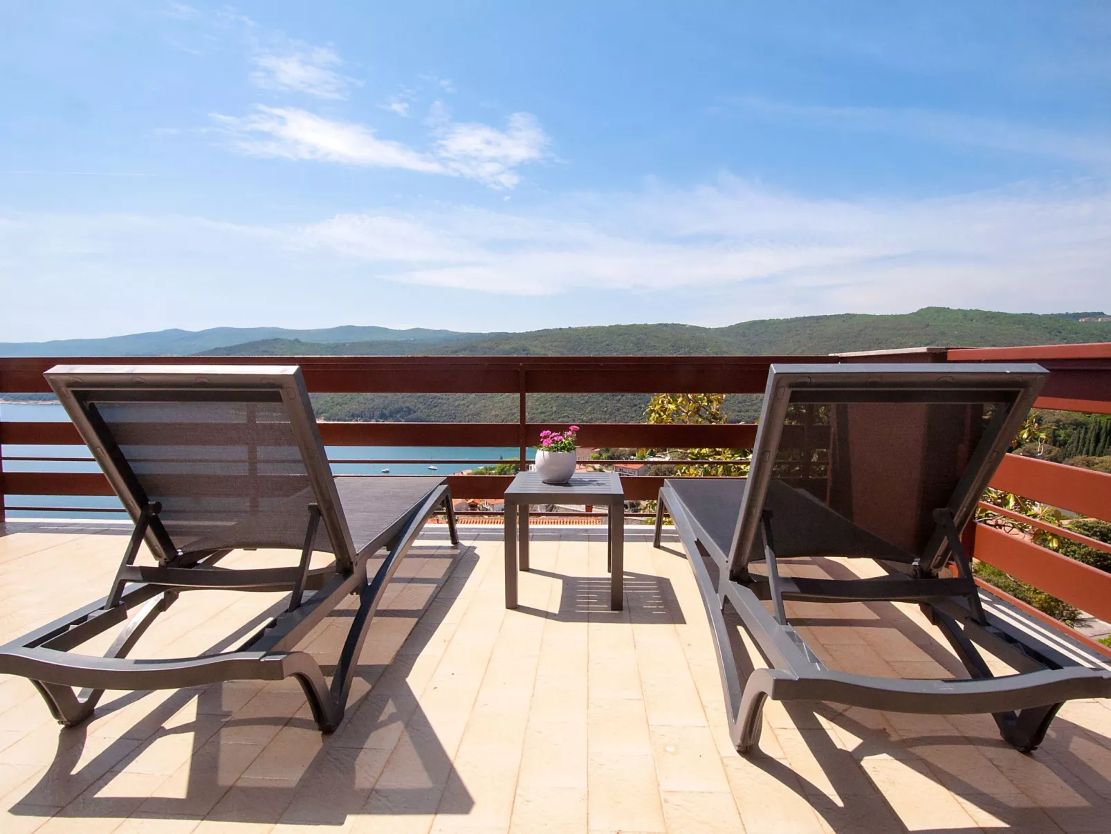 Wohnung "Olia Blue" mit Balkon