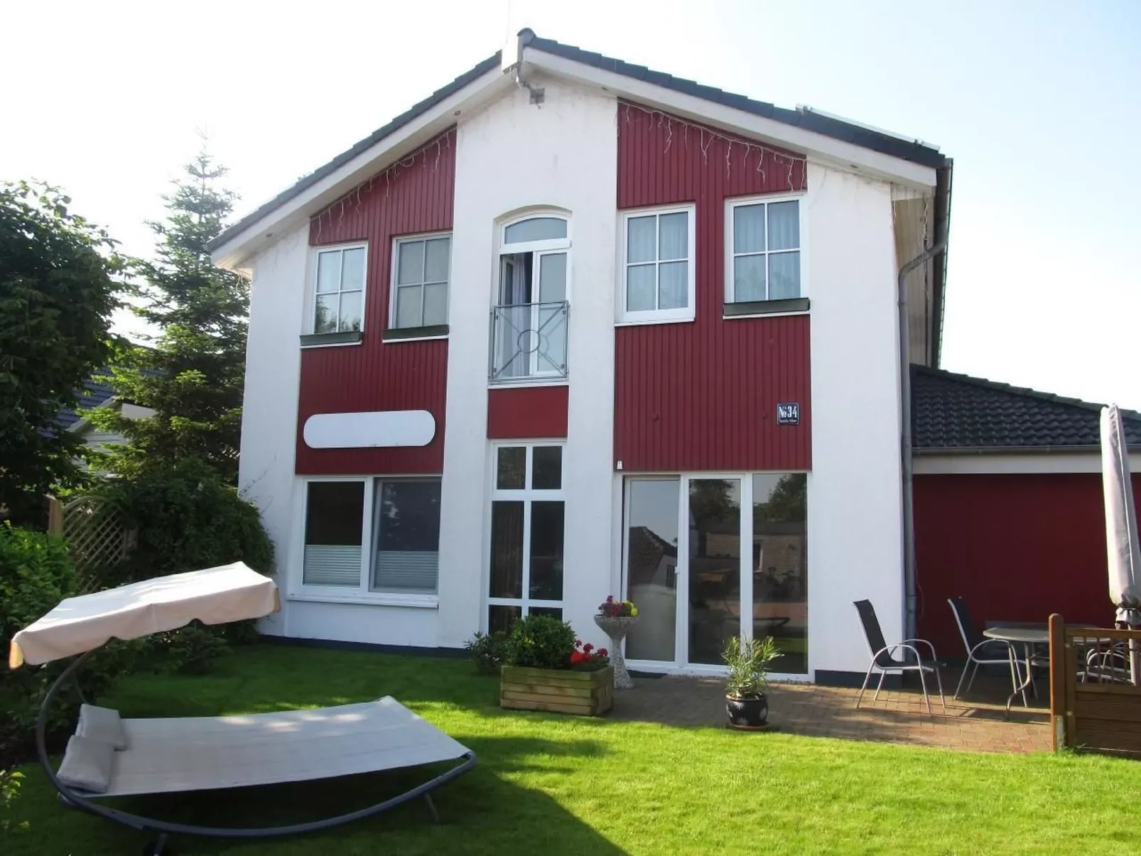 Wohnung in Wulfen mit Garten, Grill und Terrasse
