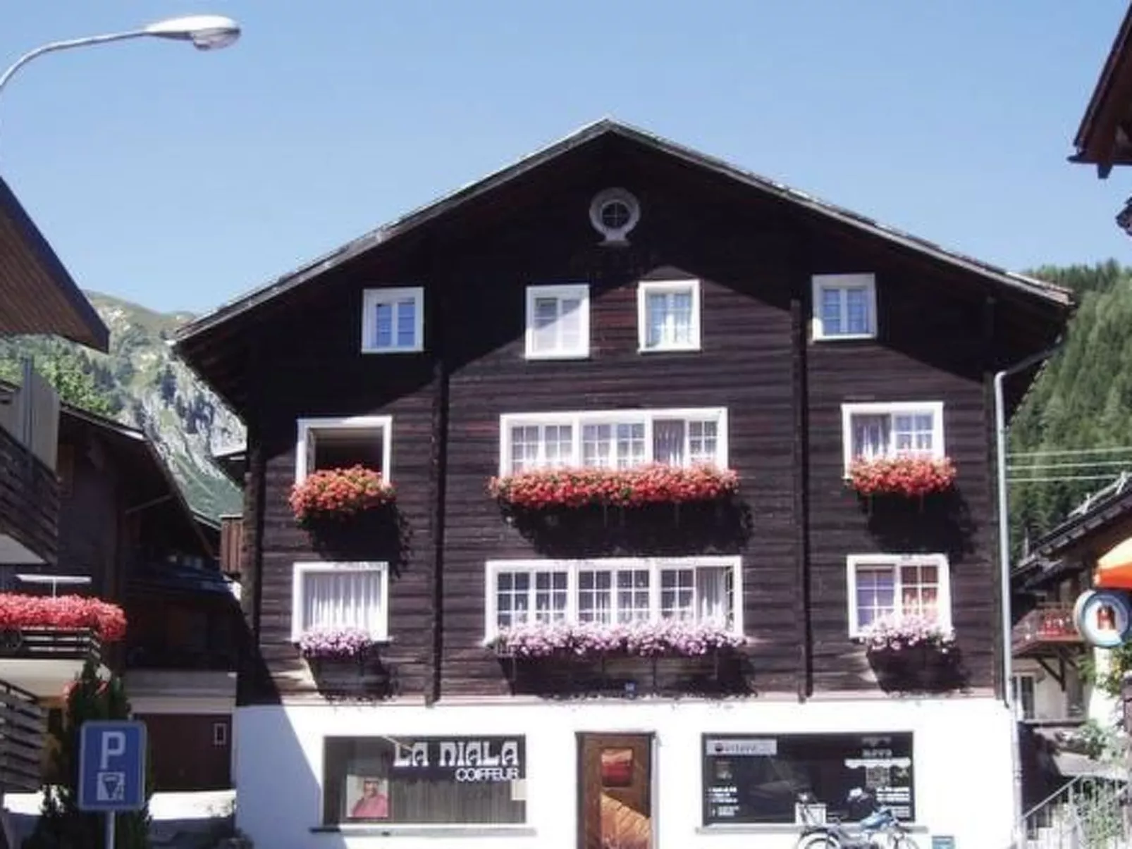 Fewo mit Blick auf die Berge