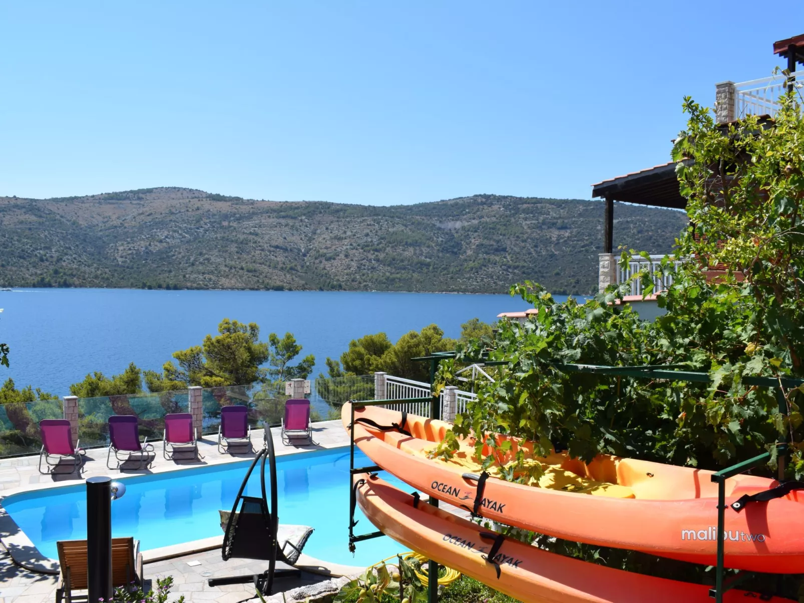 Seaside Villa Lara mit beheiztem Swimmingpool