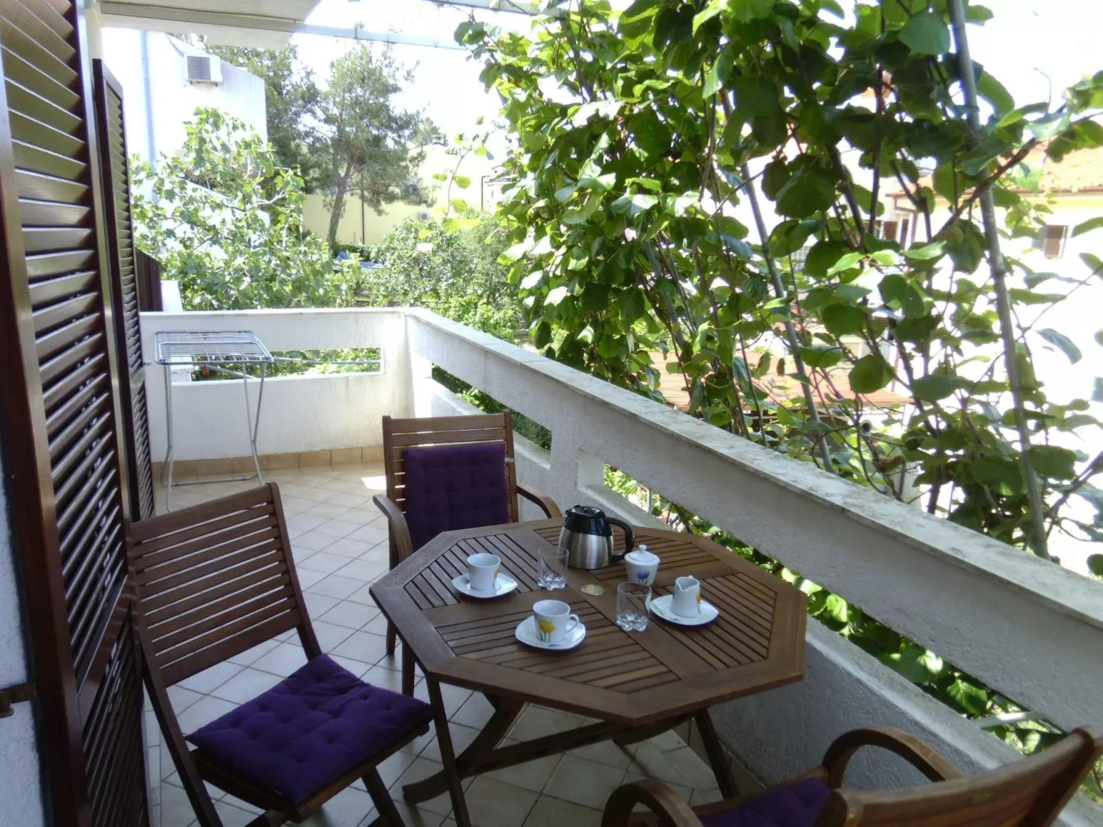 Apartment mit 1 Schlafzimmer und Balkon für 2 Personen