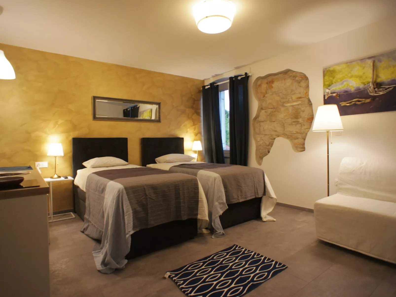 Stilvolle Wohnung in Arena mit großer Terrasse