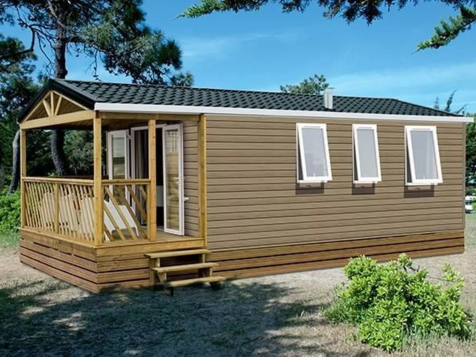 In Hohenlychen mit Grill, Loggia 3