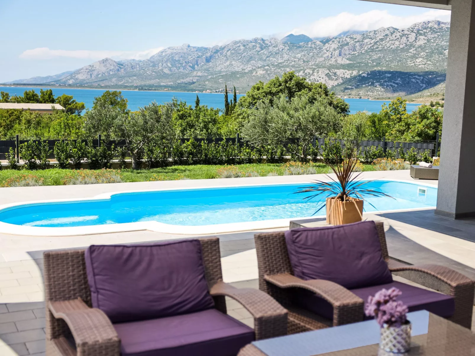 Ferienvilla direkt am Strand