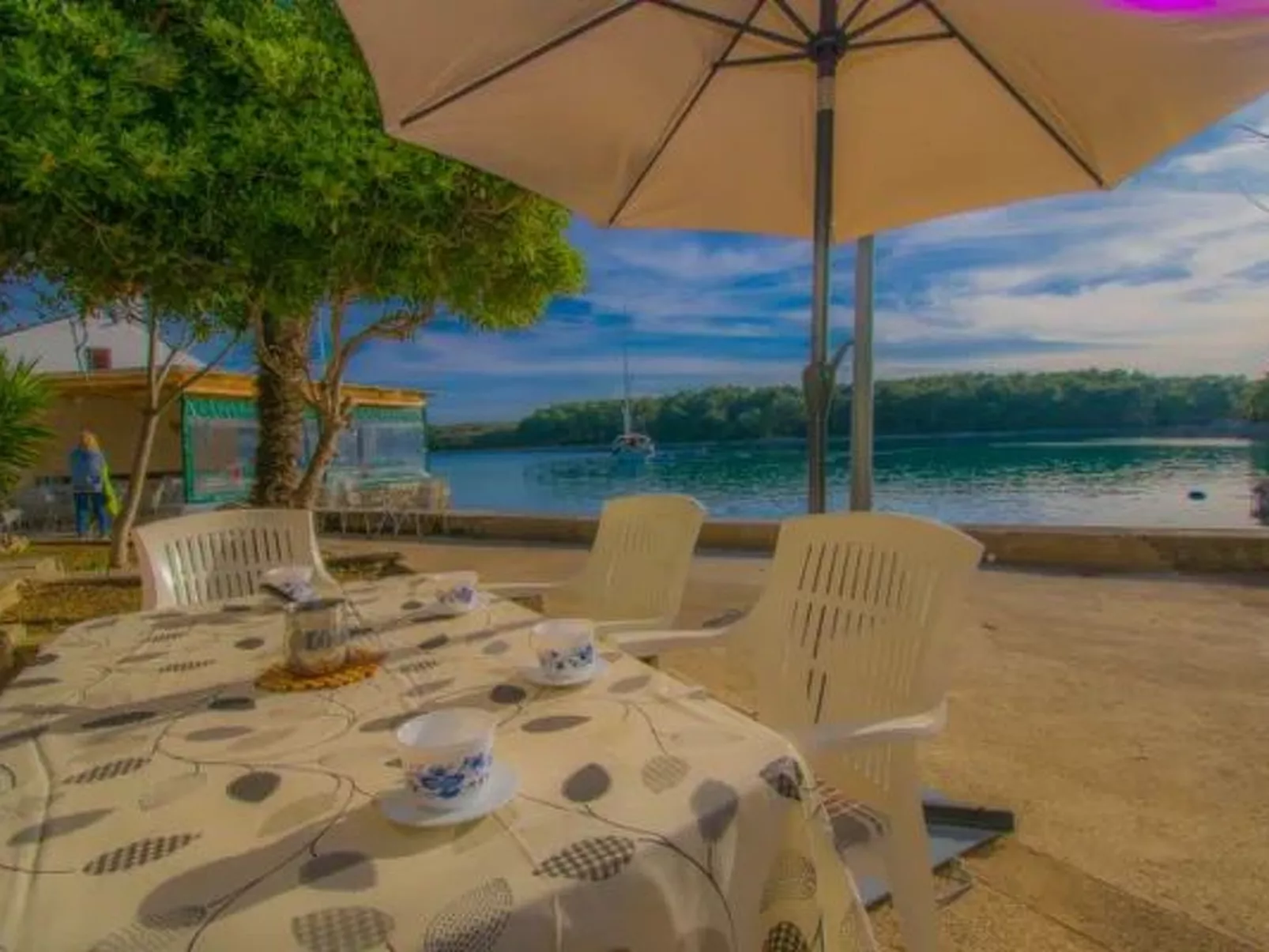 Wohnung "Punta Blue" mit Blick auf das Wasser