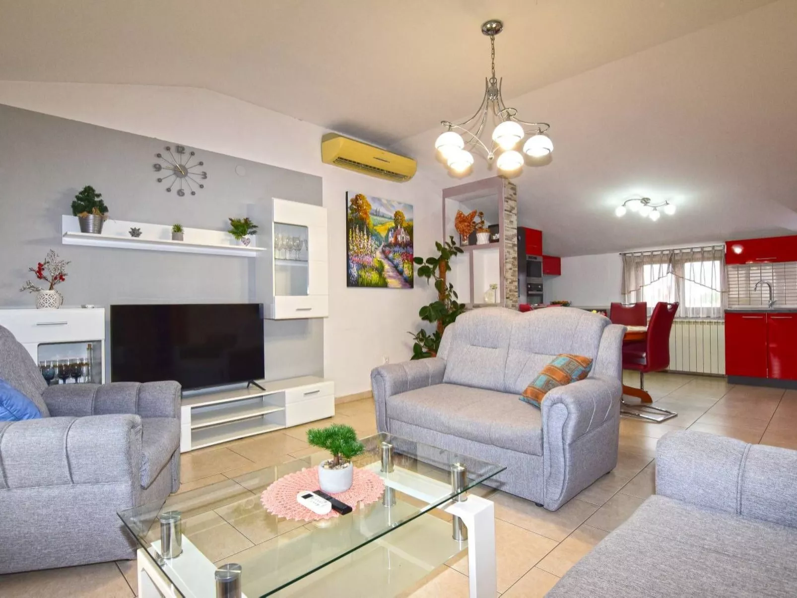 2-Zimmer-Ferienwohnung, 600m vom Strand entfernt