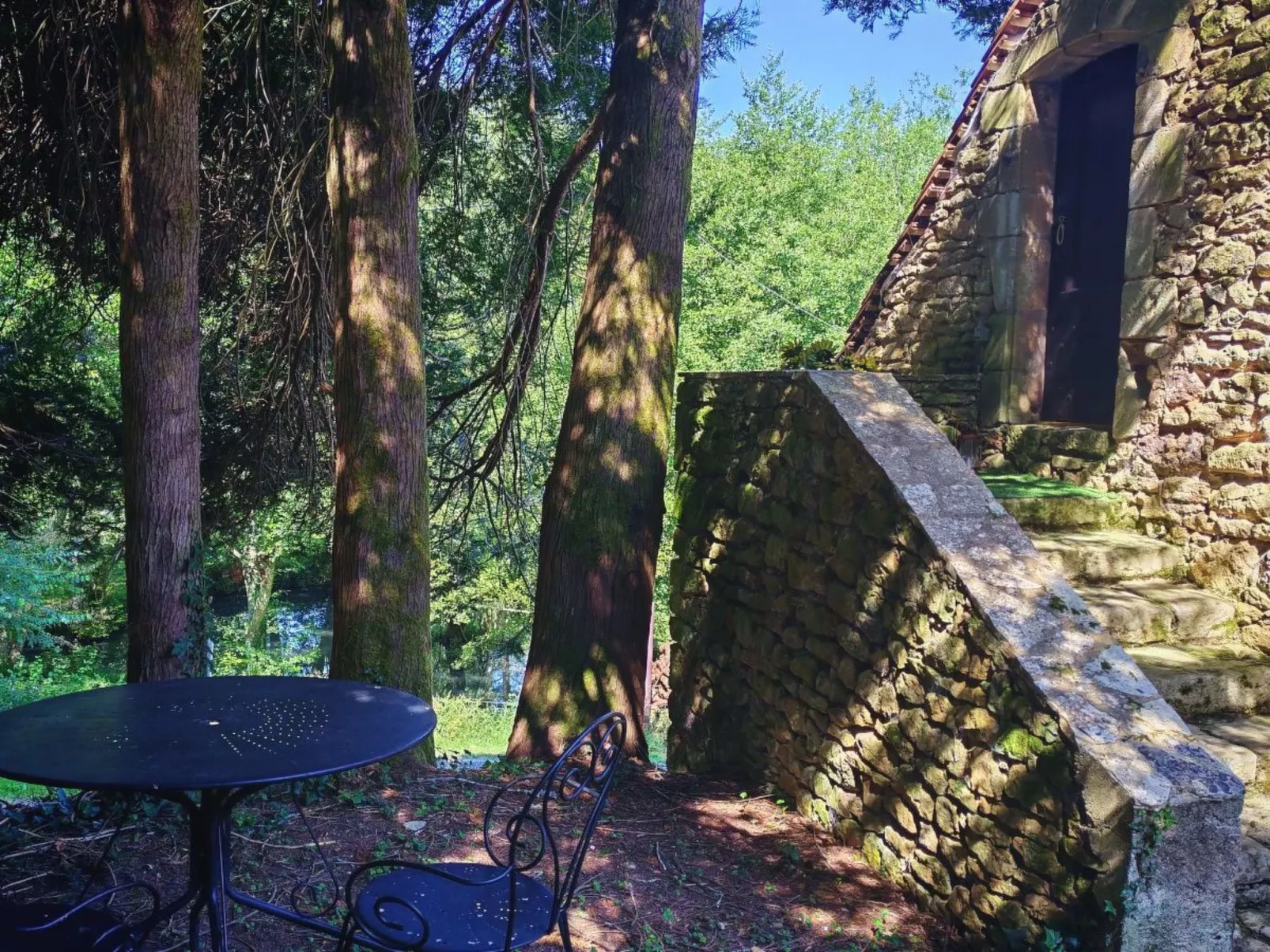 Studio "Vert d'Eau" mit Blick auf das Wasser