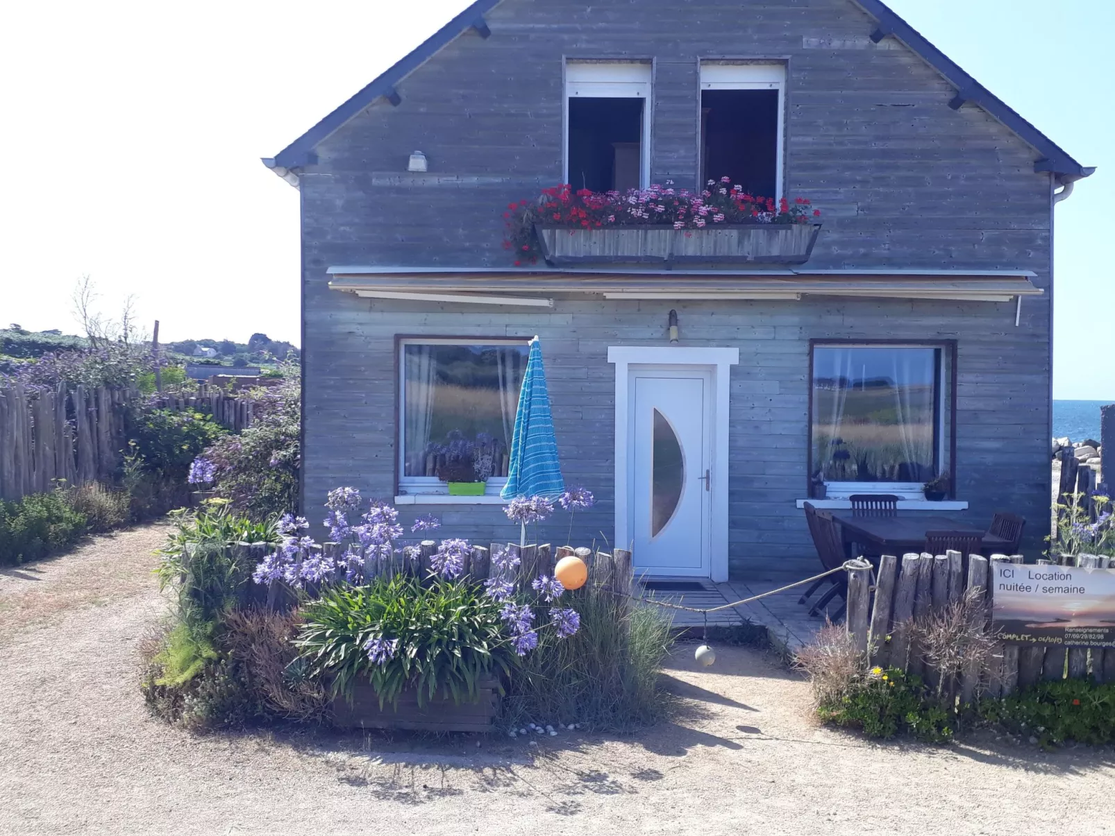 Les Chardons Bleus Sauna Jacuzzi Meerblick