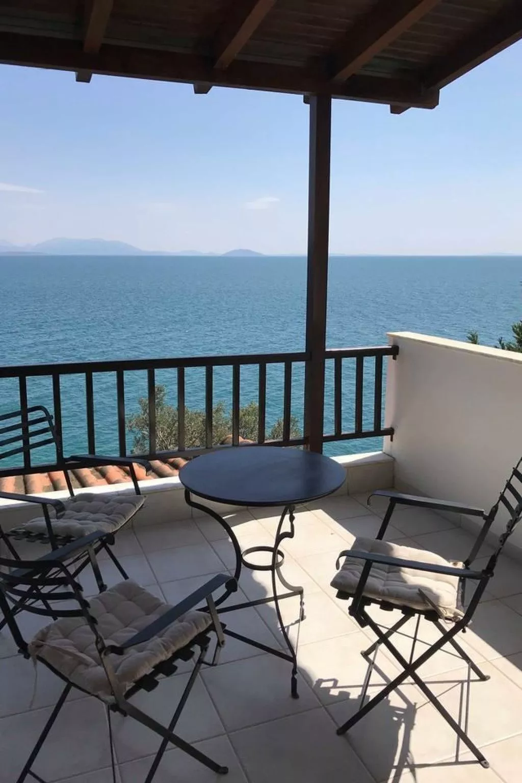 Geräumiges Ferienhaus in Chania mit Meerblick