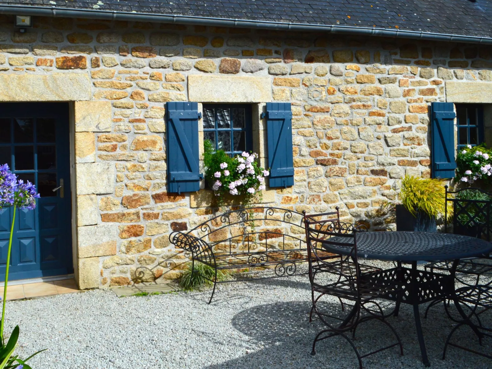 Mit eigenem Garten und Grill