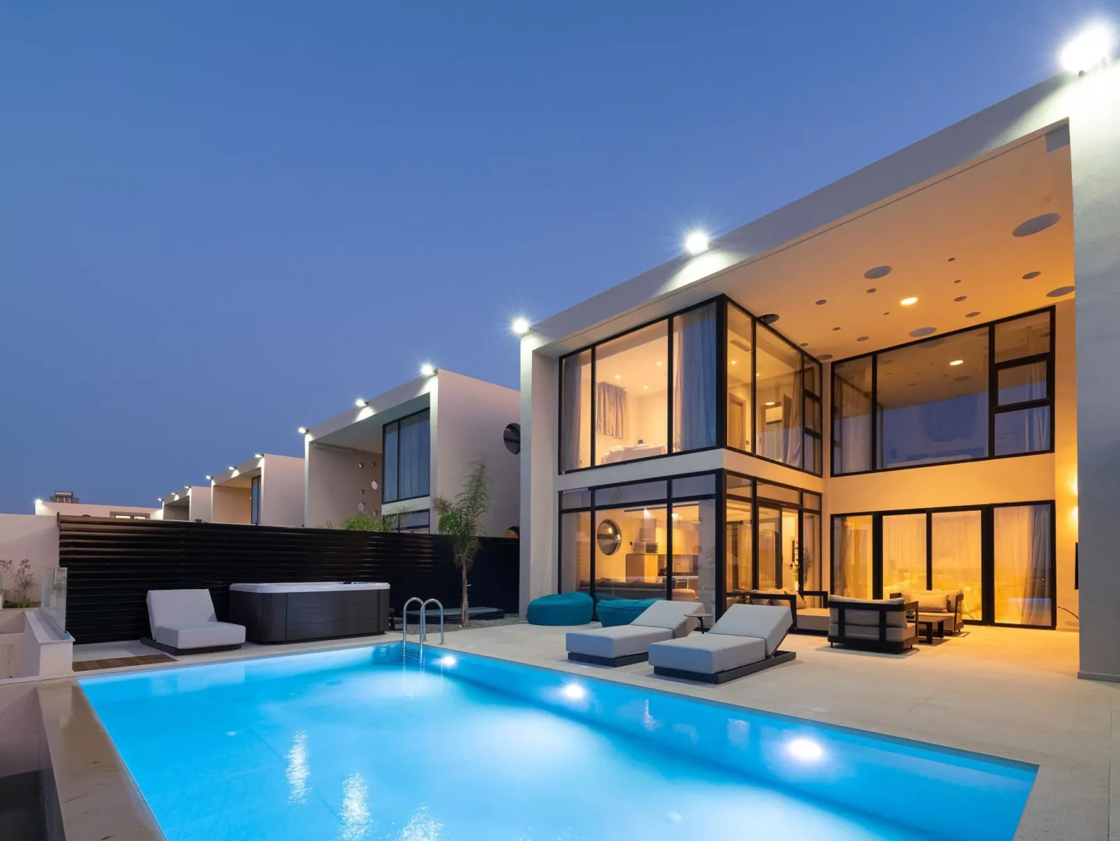 Ferienvilla Aquamarine mit Schwimmbad