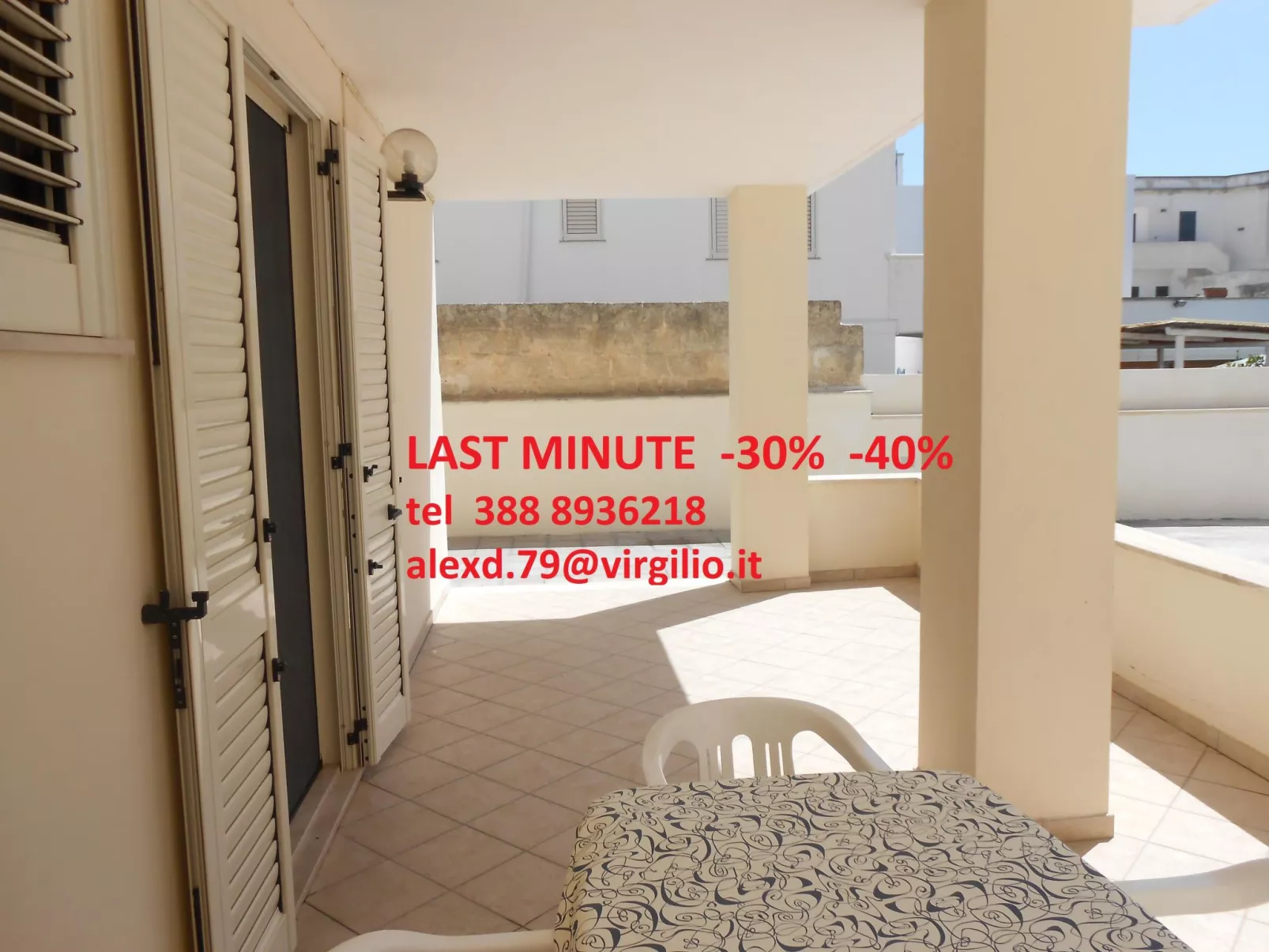 Helles, einladendes Appartement mit überdachter Veranda in Strandnähe