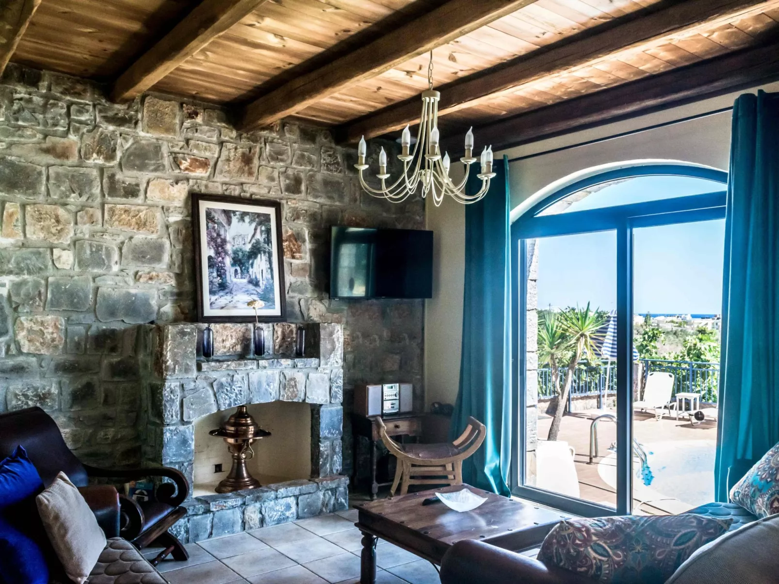 Niriides Villas_ Liagori_ 2-Schlafzimmer privater Pool